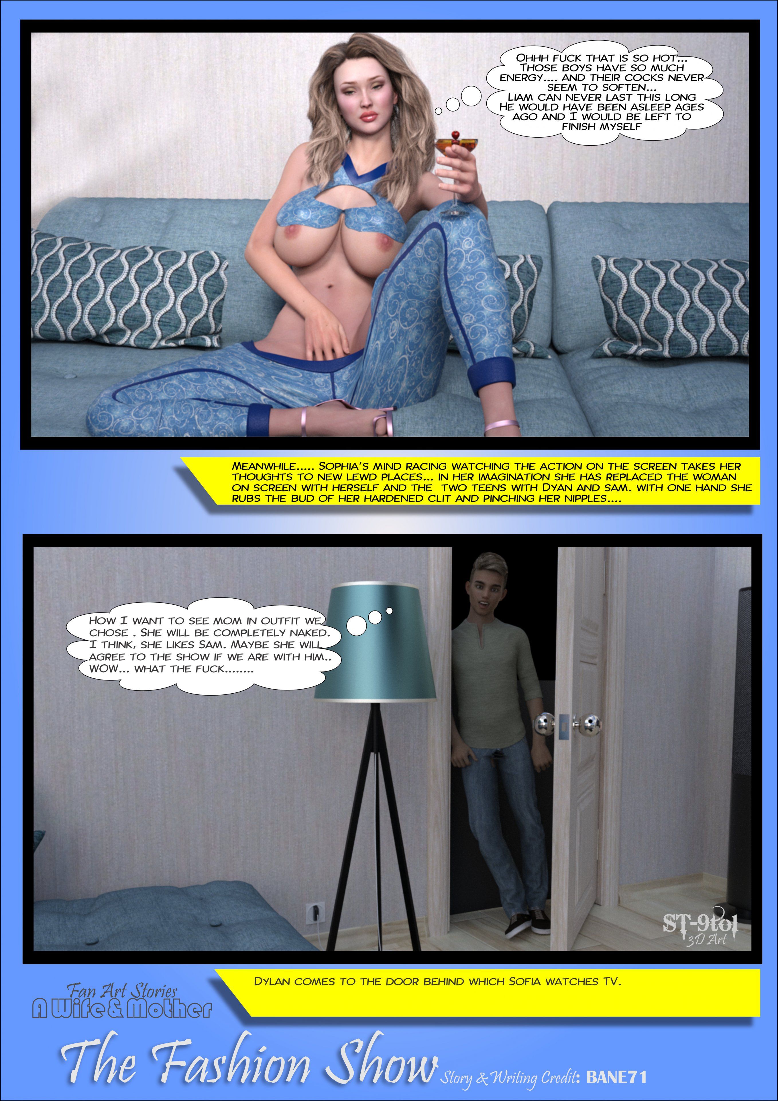 Fan Art Stories [ST-9Pol | ST9to1] 1 . The Fashion Show - [ST-9Pol] – page 4
