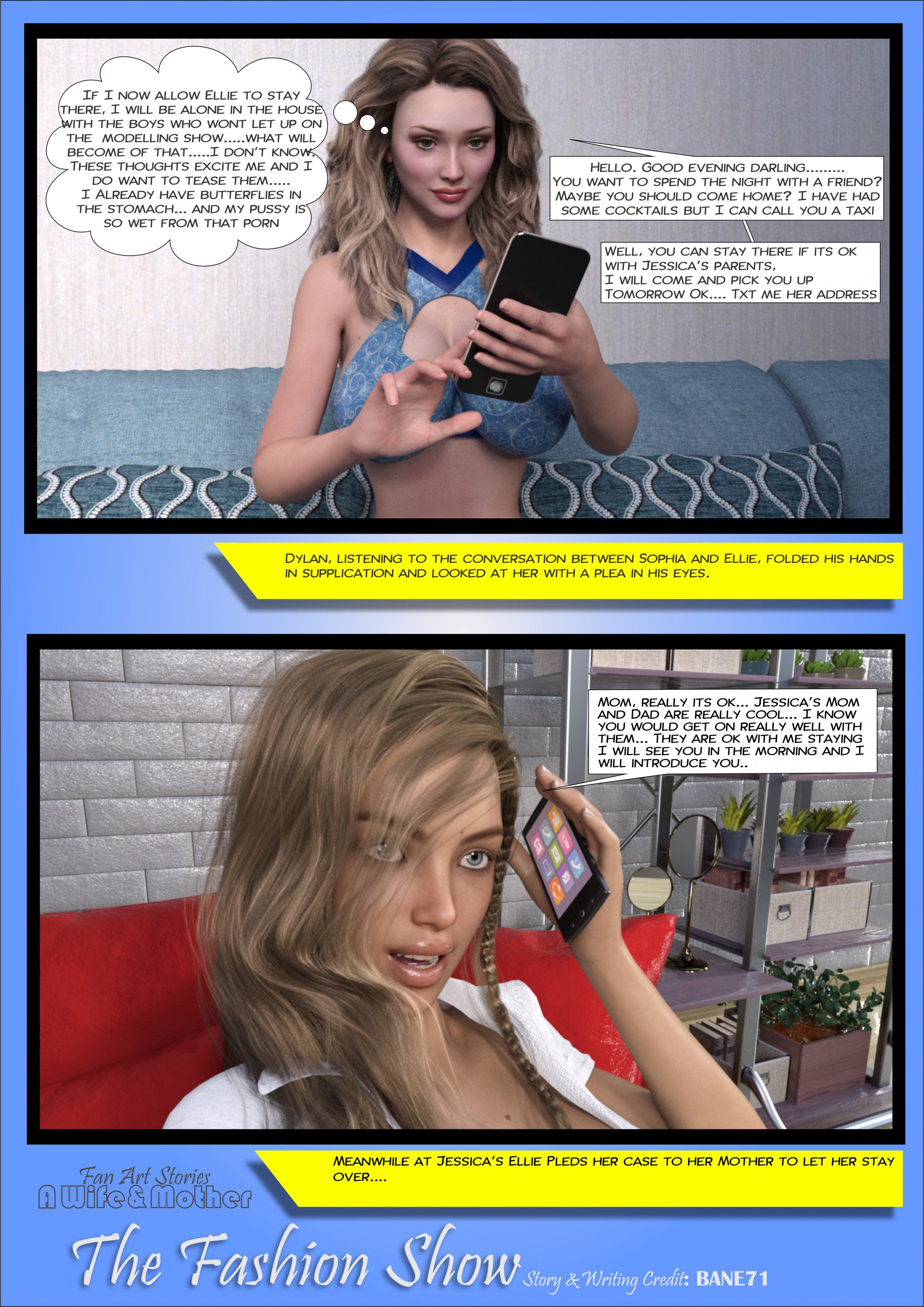 Fan Art Stories [ST-9Pol | ST9to1] 1 . The Fashion Show - [ST-9Pol] – page 7