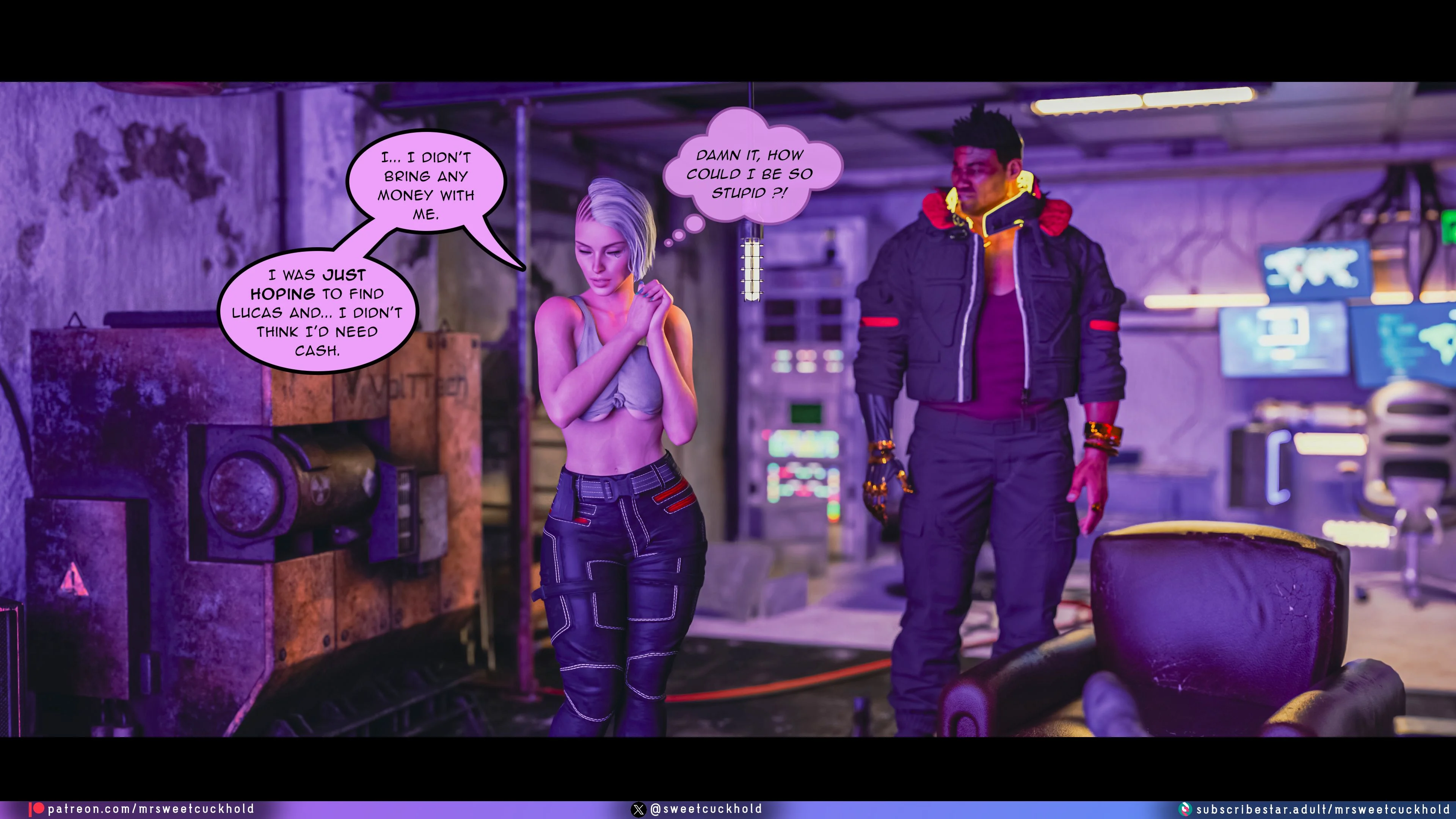 Street Corruption (Cyberpunk 2077) [Mr.SweetCuckhold] 1 . Street Corruption - Chapter 1 (Cyberpunk 2077) [Mr.SweetCuckhold] – page 103