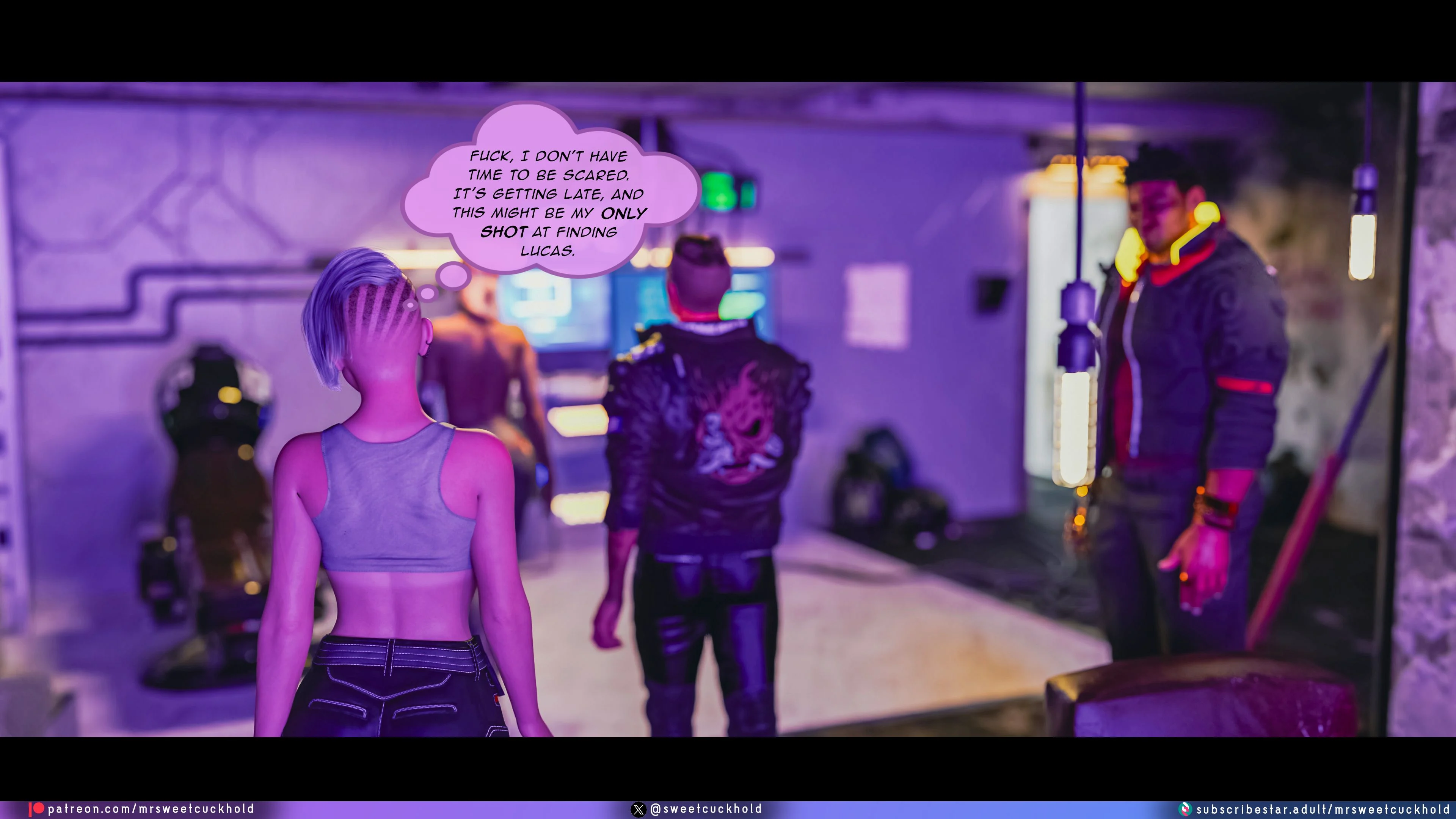 Street Corruption (Cyberpunk 2077) [Mr.SweetCuckhold] 1 . Street Corruption - Chapter 1 (Cyberpunk 2077) [Mr.SweetCuckhold] – page 112