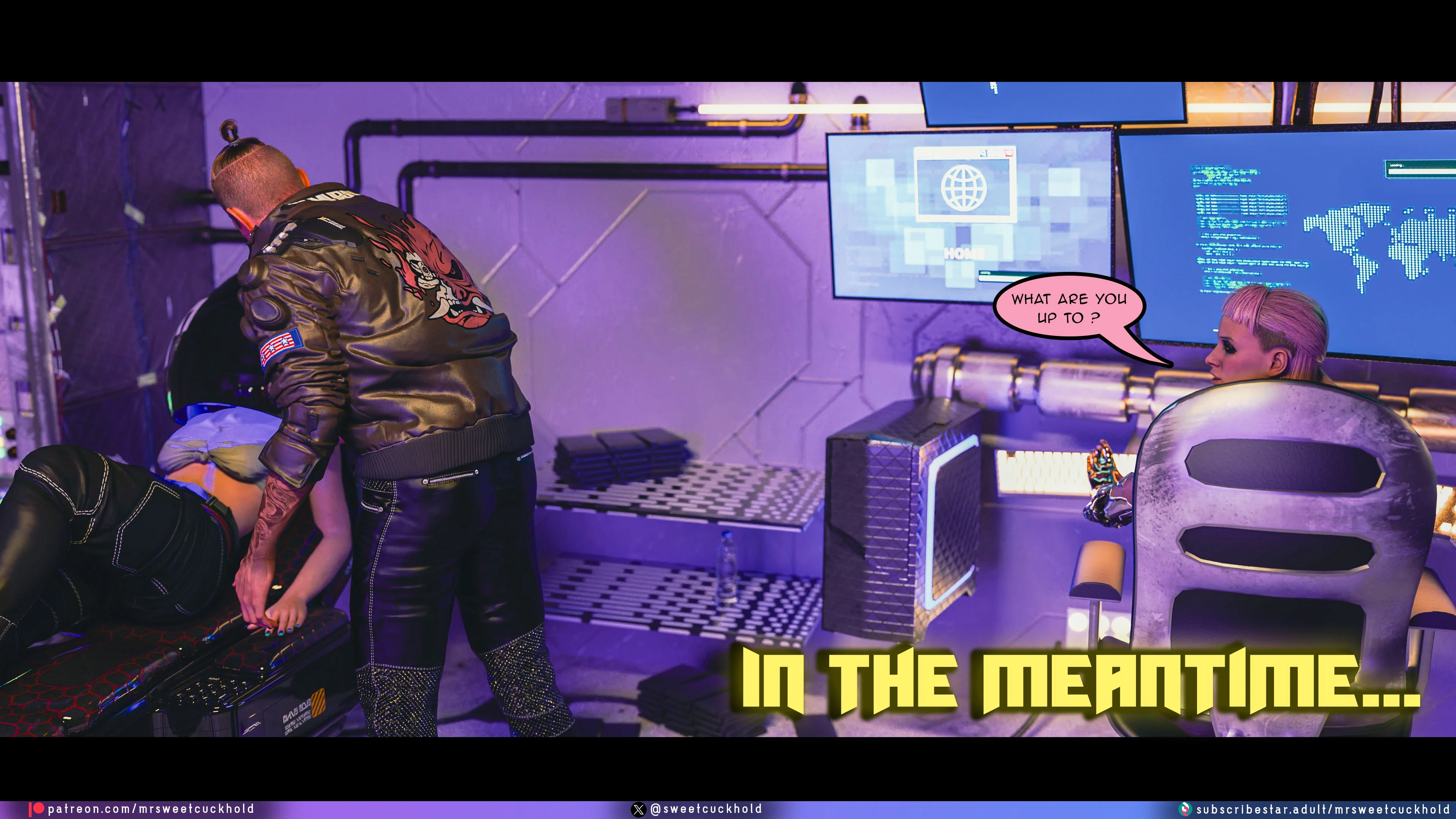 Street Corruption (Cyberpunk 2077) [Mr.SweetCuckhold] 1 . Street Corruption - Chapter 1 (Cyberpunk 2077) [Mr.SweetCuckhold] – page 158