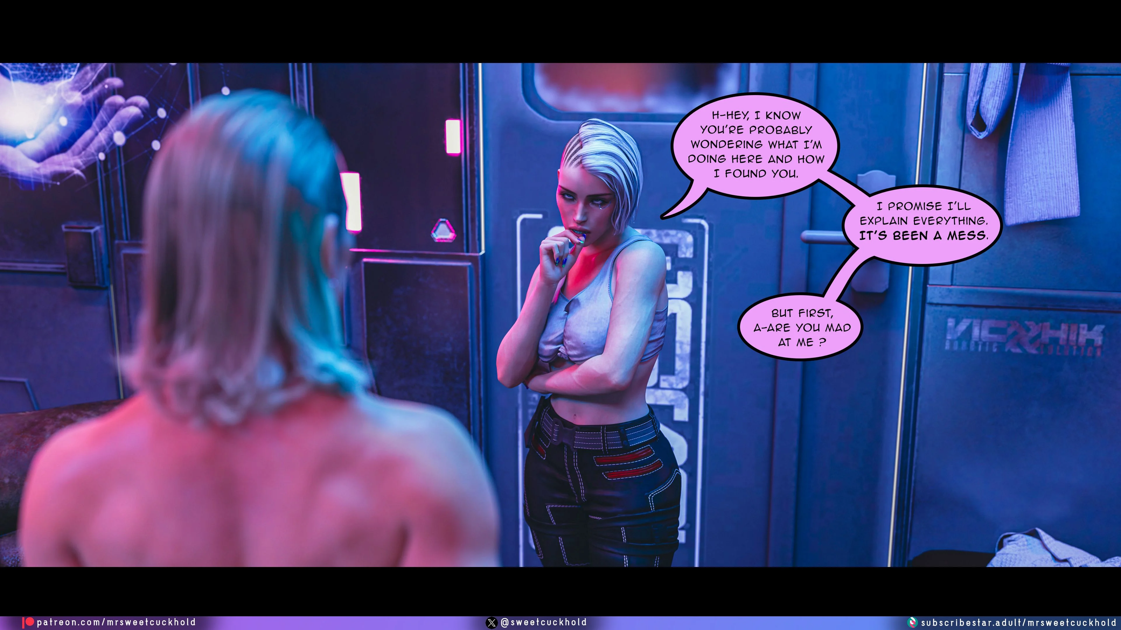 Street Corruption (Cyberpunk 2077) [Mr.SweetCuckhold] 1 . Street Corruption - Chapter 1 (Cyberpunk 2077) [Mr.SweetCuckhold] – page 180