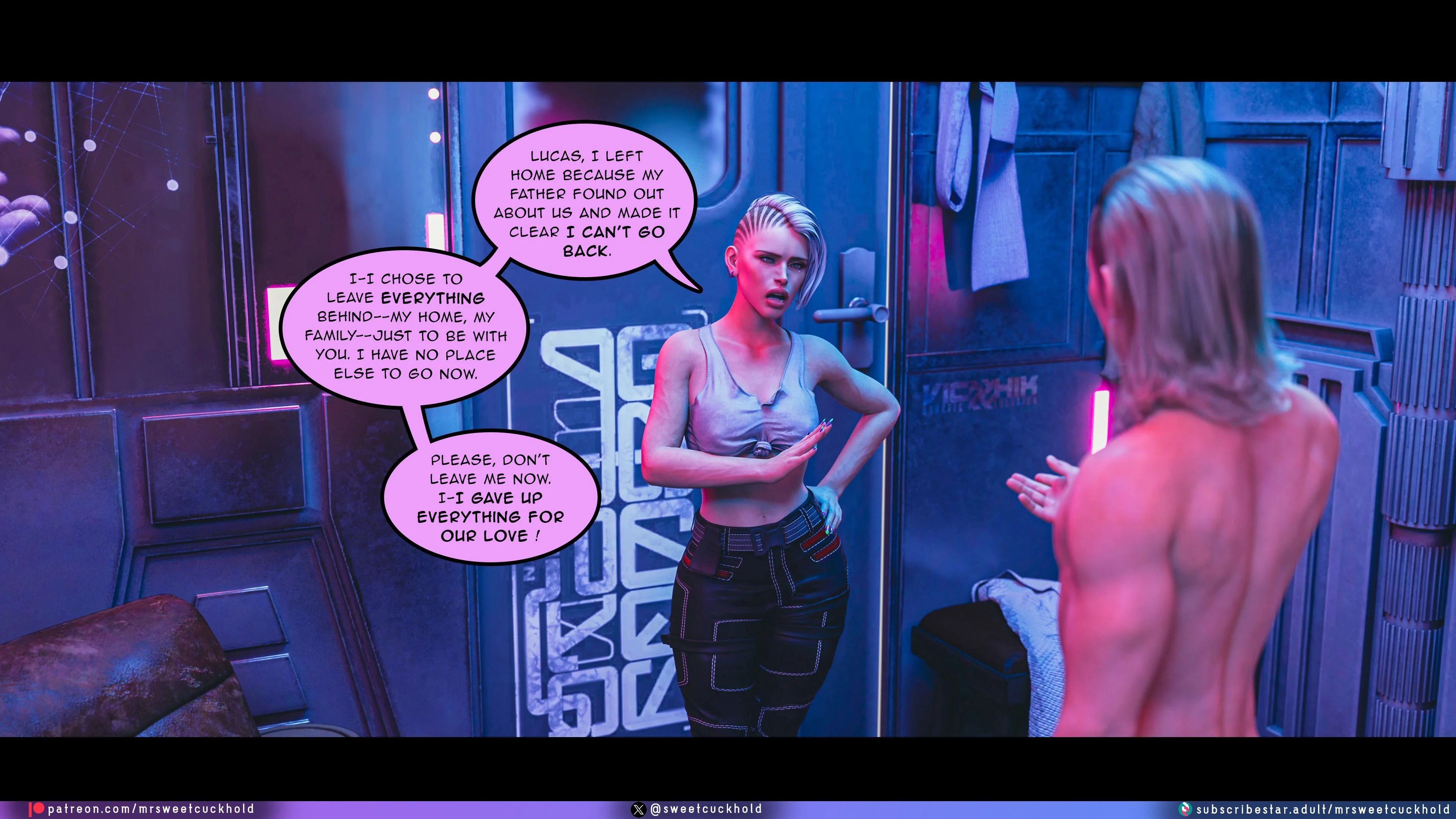 Street Corruption (Cyberpunk 2077) [Mr.SweetCuckhold] 1 . Street Corruption - Chapter 1 (Cyberpunk 2077) [Mr.SweetCuckhold] – page 183