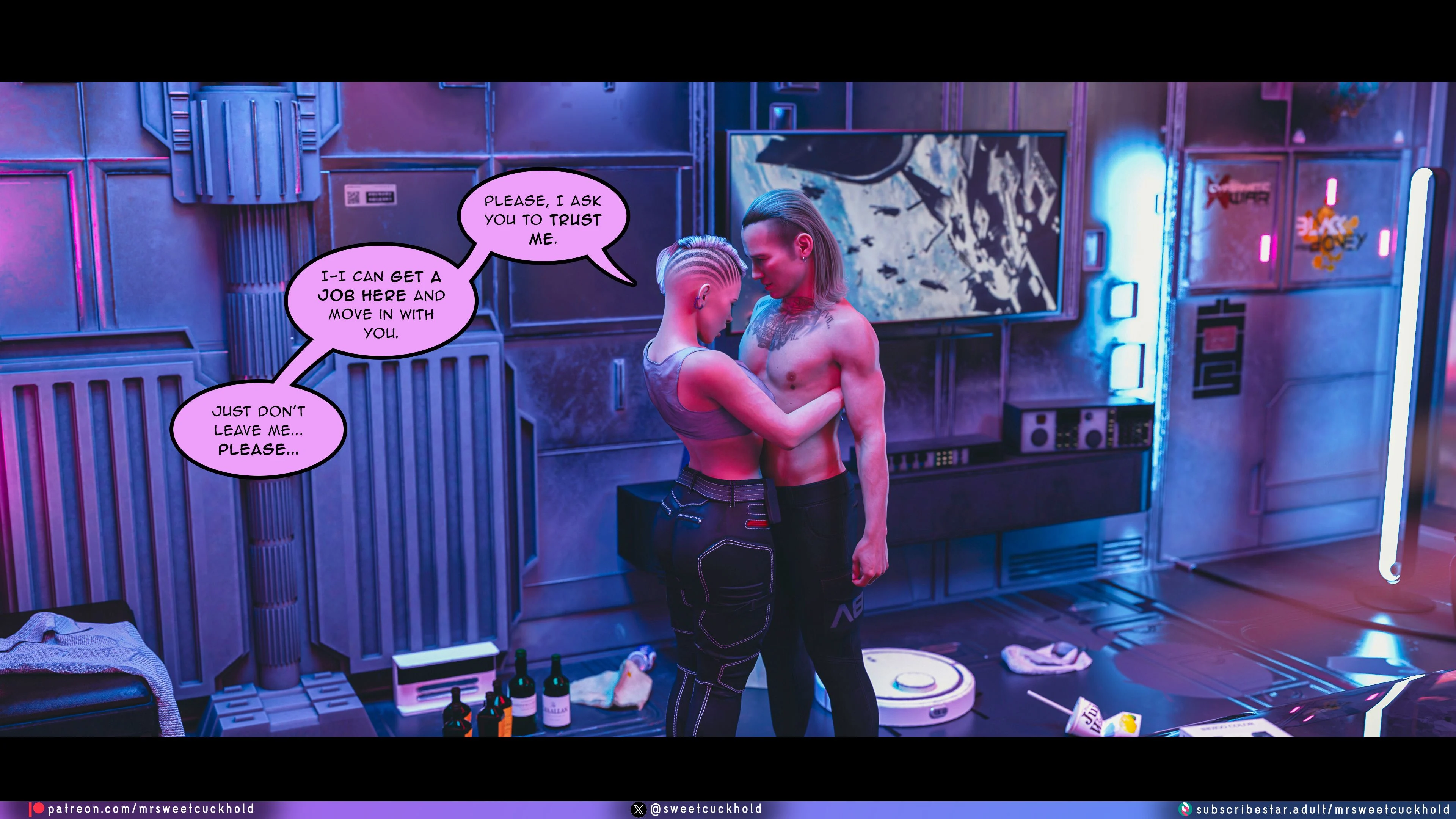 Street Corruption (Cyberpunk 2077) [Mr.SweetCuckhold] 1 . Street Corruption - Chapter 1 (Cyberpunk 2077) [Mr.SweetCuckhold] – page 185