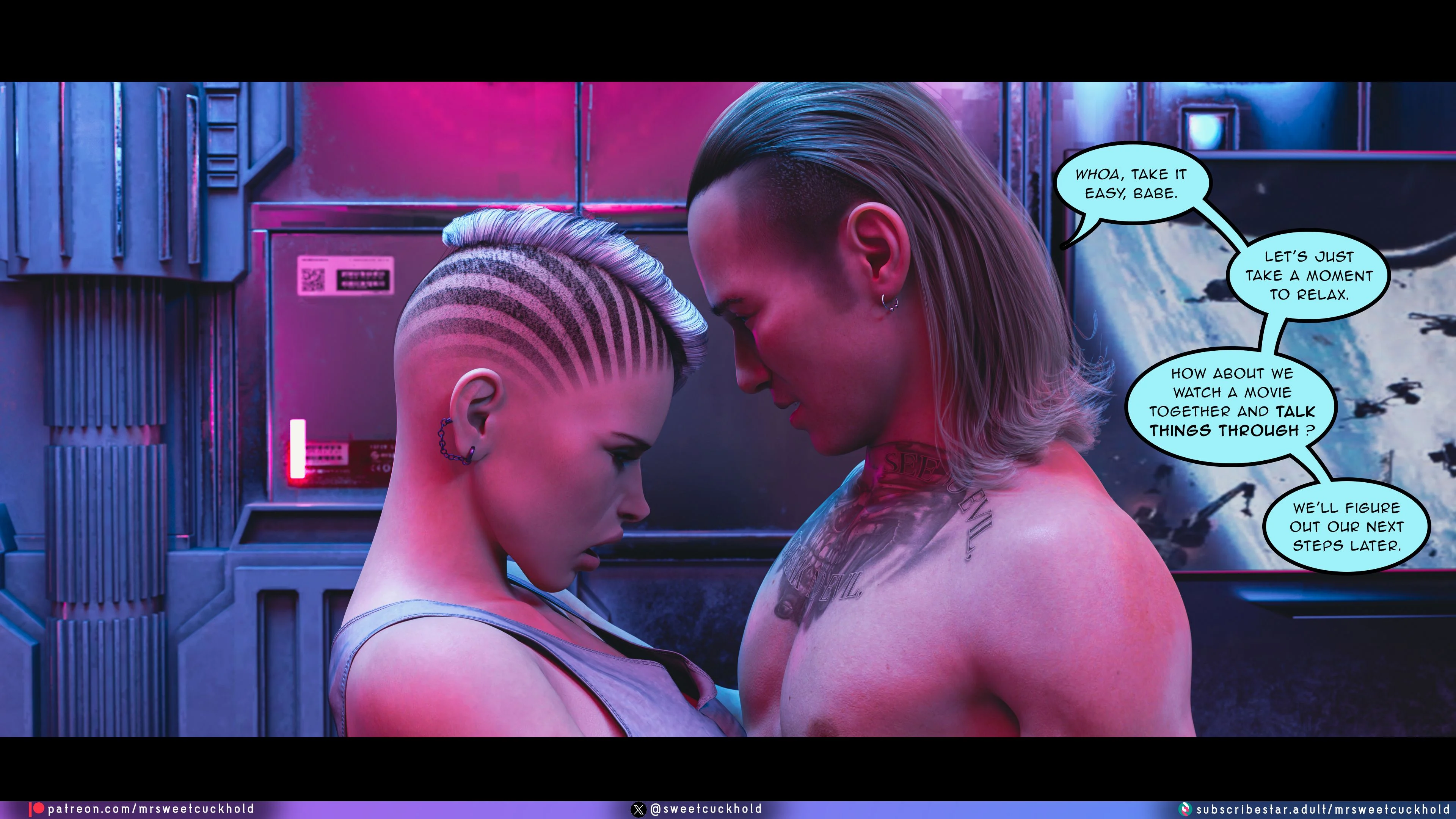 Street Corruption (Cyberpunk 2077) [Mr.SweetCuckhold] 1 . Street Corruption - Chapter 1 (Cyberpunk 2077) [Mr.SweetCuckhold] – page 186