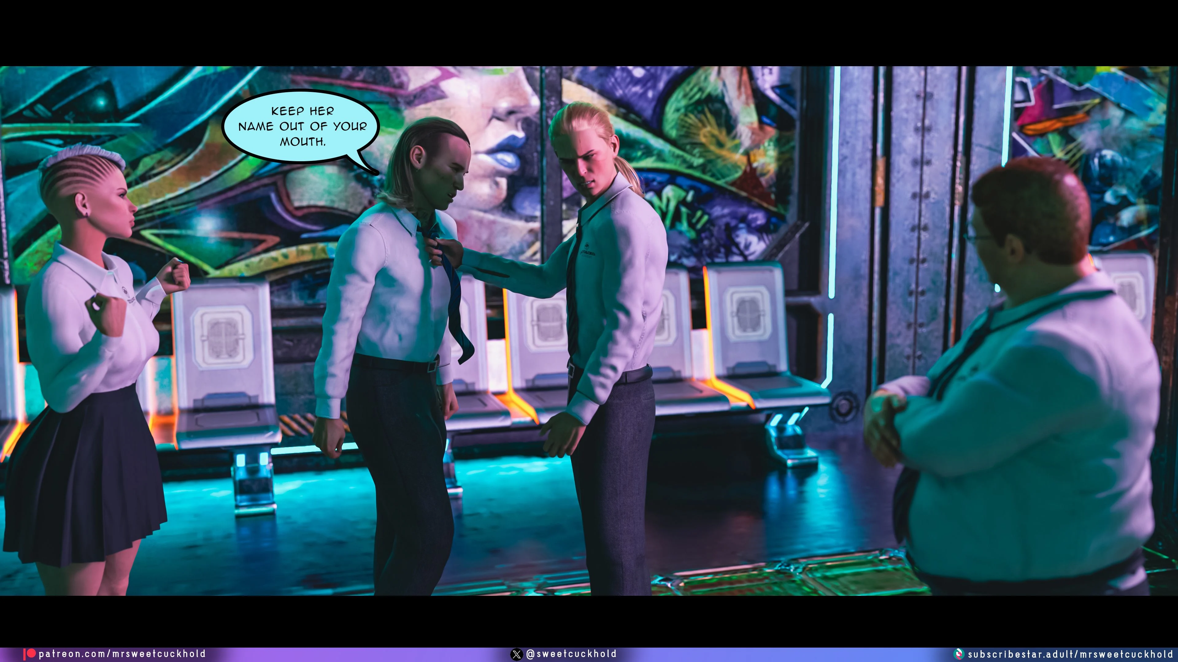 Street Corruption (Cyberpunk 2077) [Mr.SweetCuckhold] 1 . Street Corruption - Chapter 1 (Cyberpunk 2077) [Mr.SweetCuckhold] – page 19