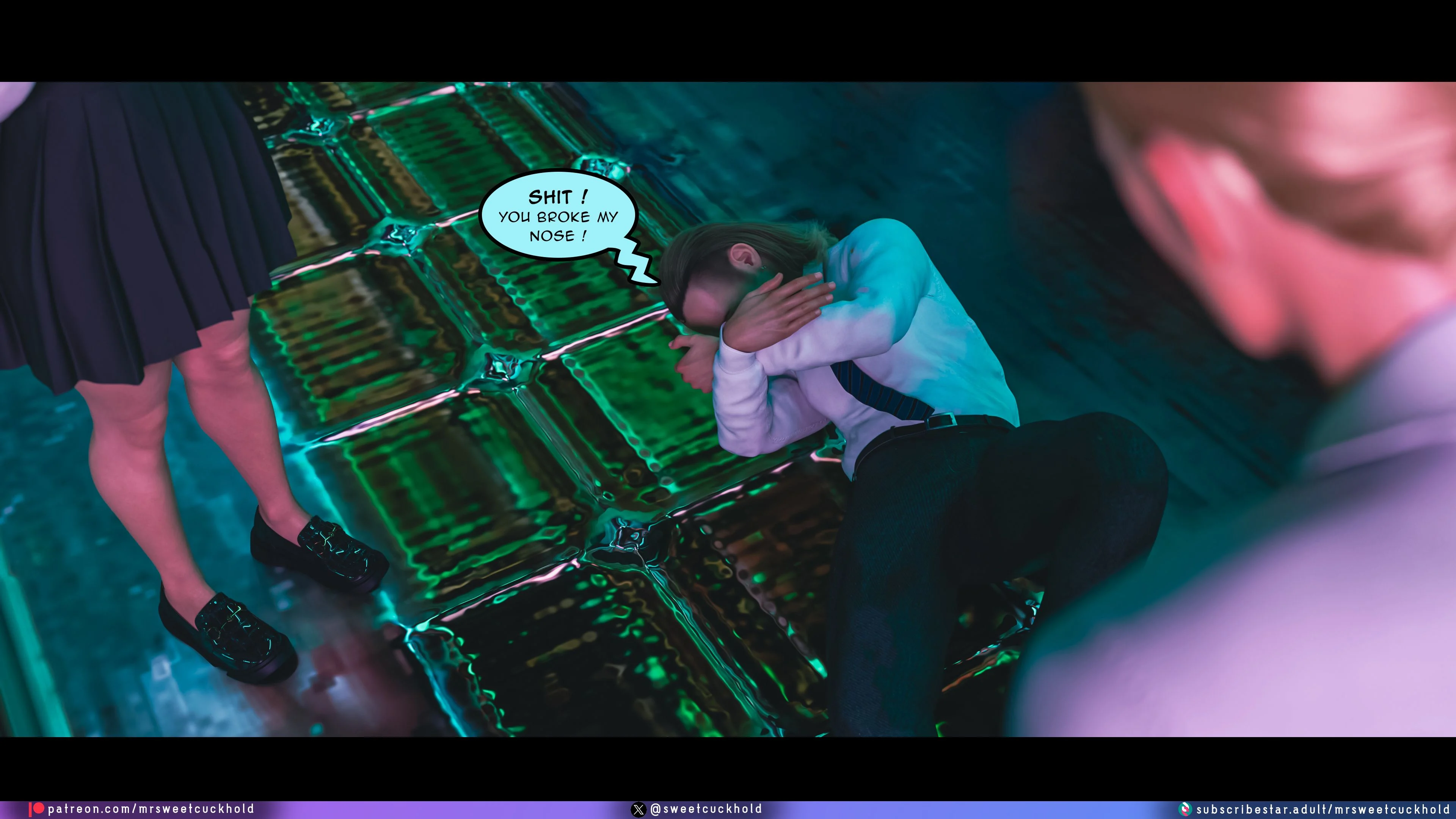 Street Corruption (Cyberpunk 2077) [Mr.SweetCuckhold] 1 . Street Corruption - Chapter 1 (Cyberpunk 2077) [Mr.SweetCuckhold] – page 21
