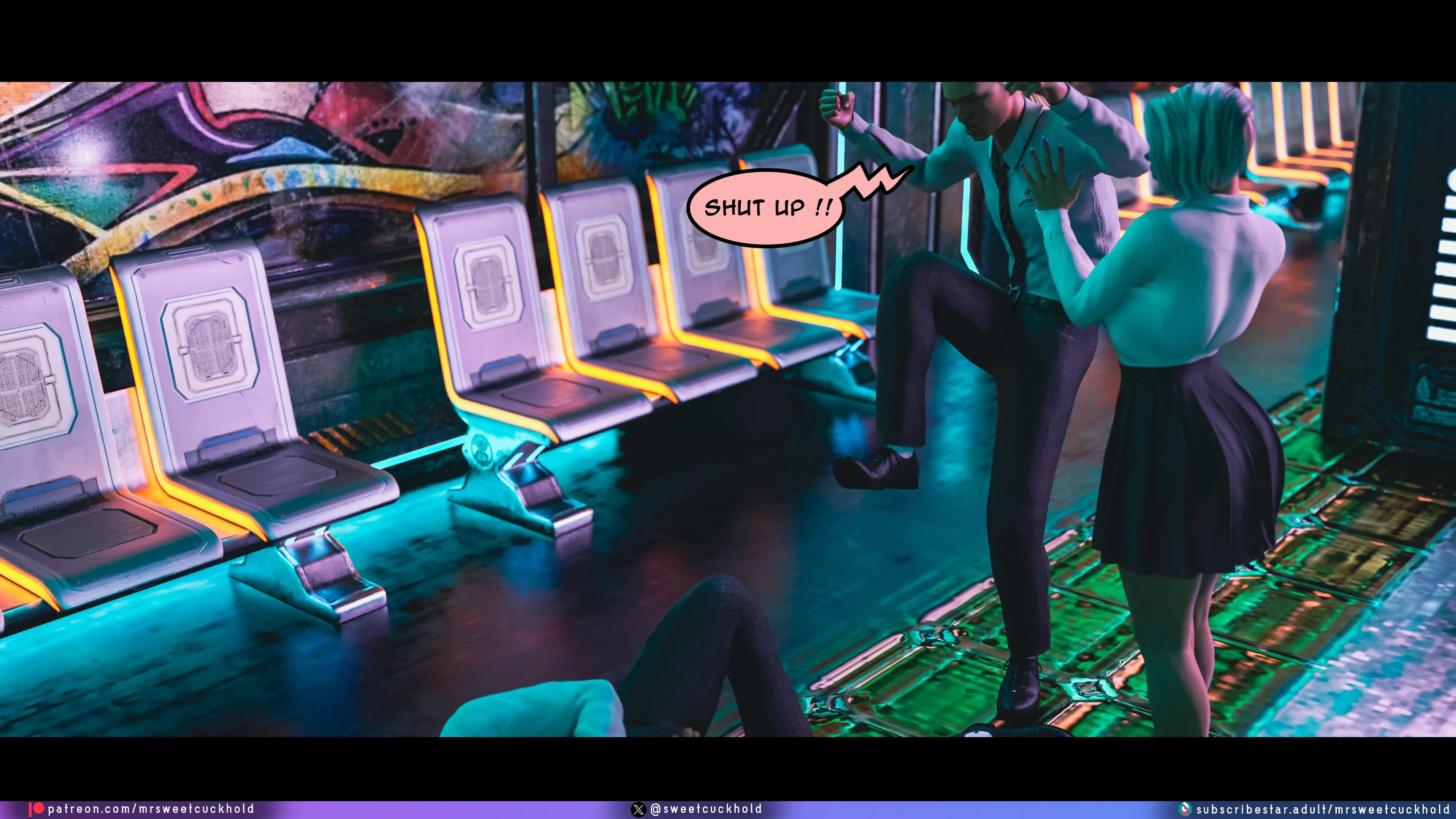 Street Corruption (Cyberpunk 2077) [Mr.SweetCuckhold] 1 . Street Corruption - Chapter 1 (Cyberpunk 2077) [Mr.SweetCuckhold] – page 28