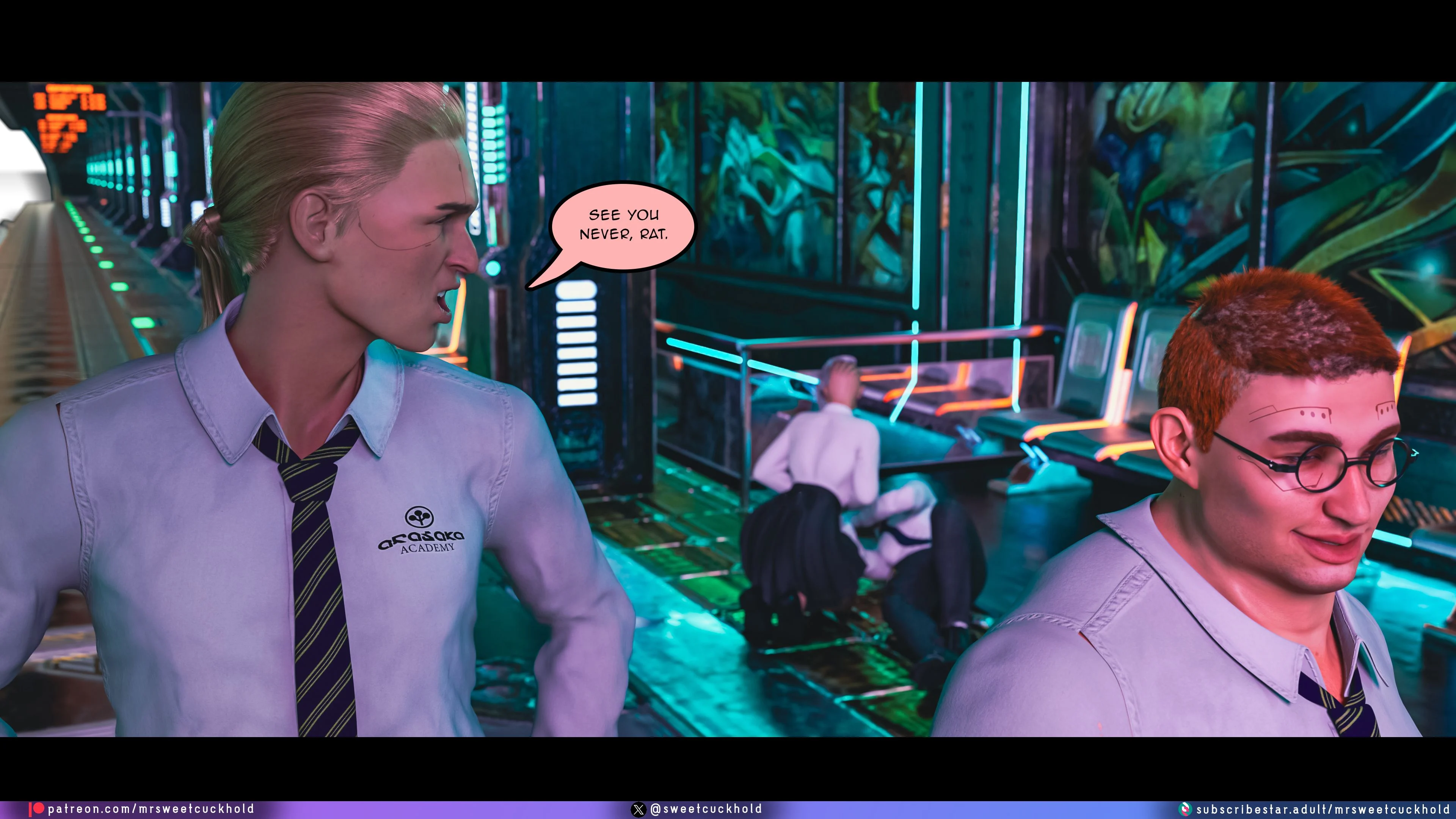 Street Corruption (Cyberpunk 2077) [Mr.SweetCuckhold] 1 . Street Corruption - Chapter 1 (Cyberpunk 2077) [Mr.SweetCuckhold] – page 31