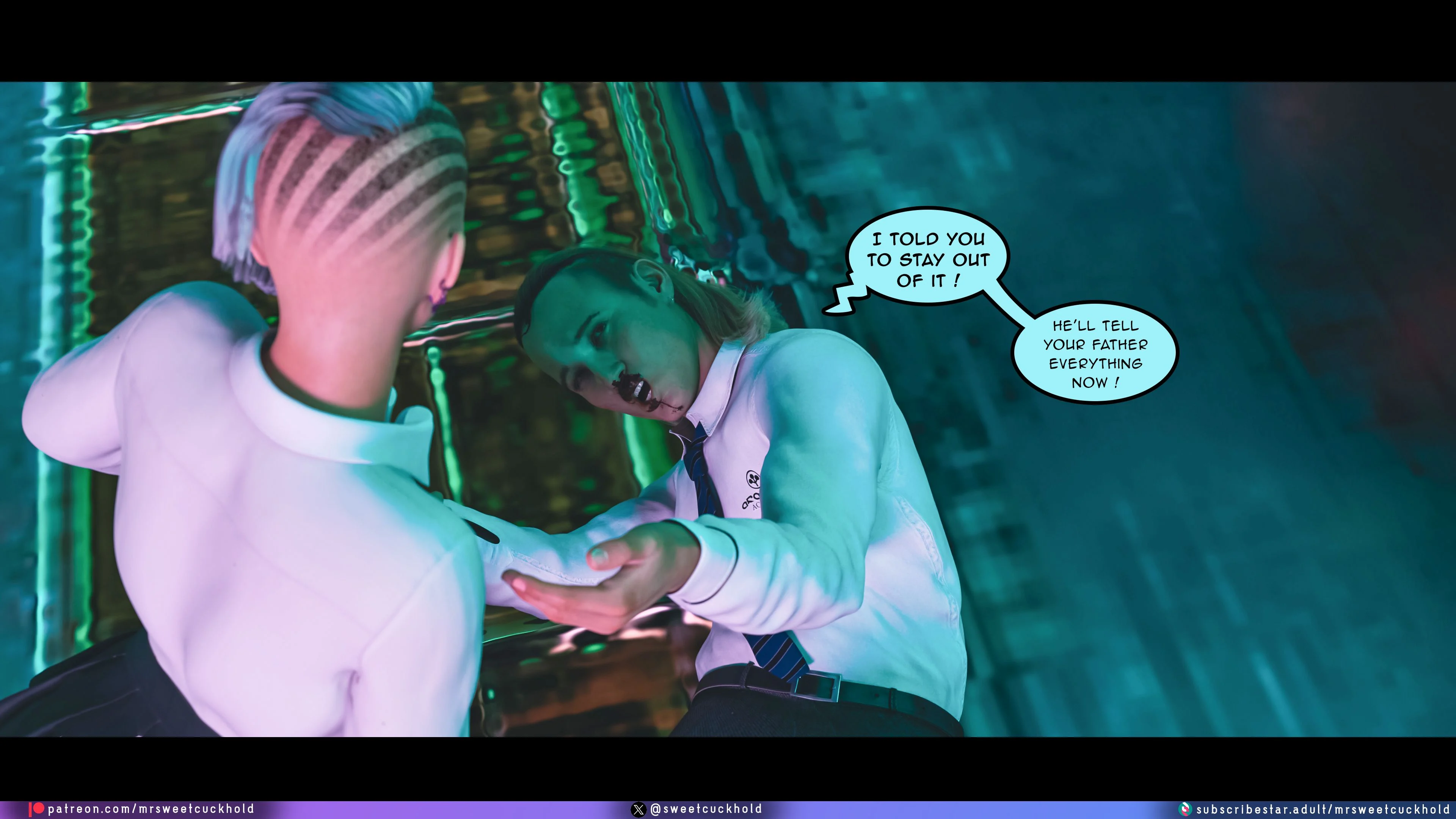 Street Corruption (Cyberpunk 2077) [Mr.SweetCuckhold] 1 . Street Corruption - Chapter 1 (Cyberpunk 2077) [Mr.SweetCuckhold] – page 33