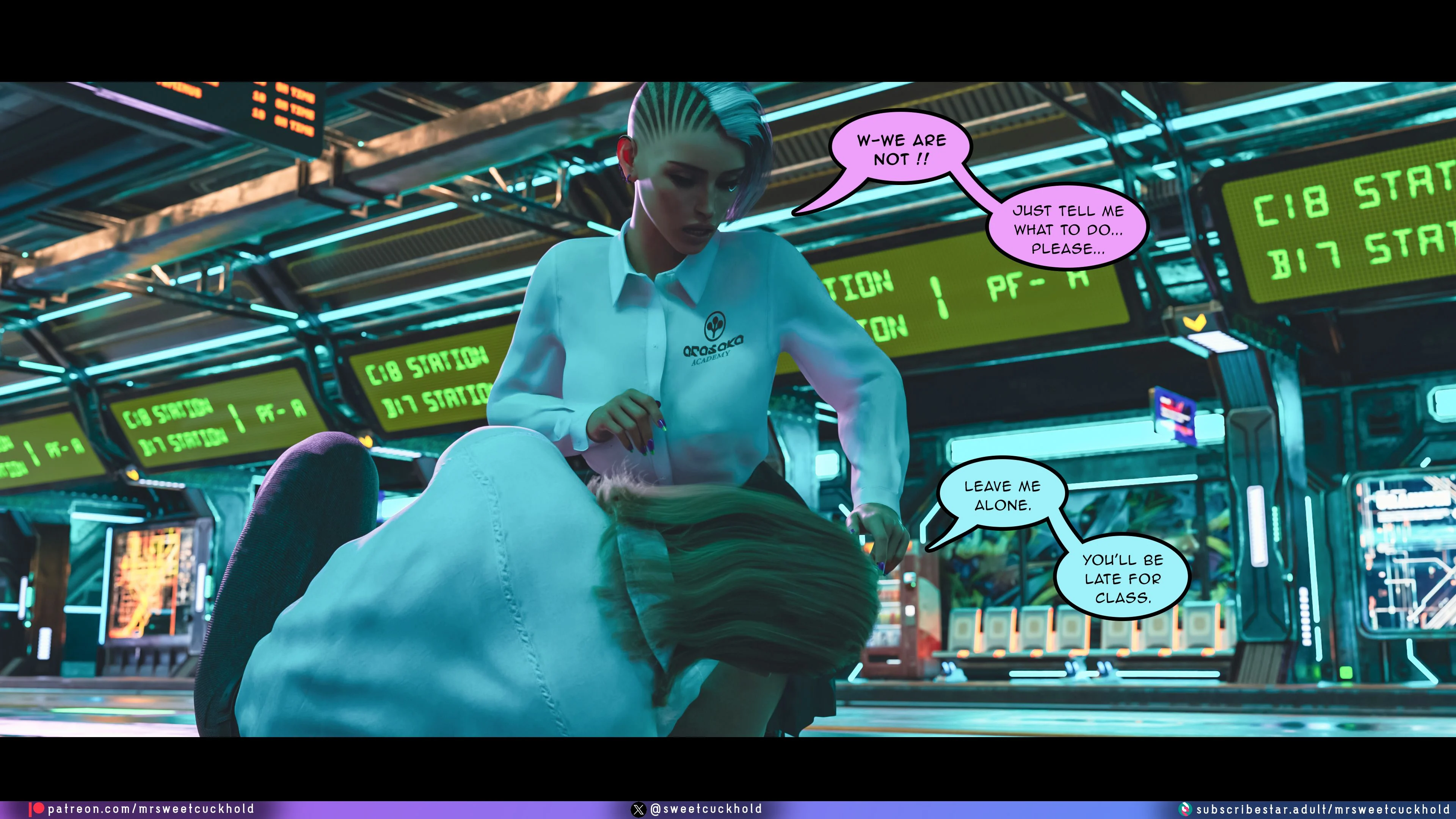 Street Corruption (Cyberpunk 2077) [Mr.SweetCuckhold] 1 . Street Corruption - Chapter 1 (Cyberpunk 2077) [Mr.SweetCuckhold] – page 35