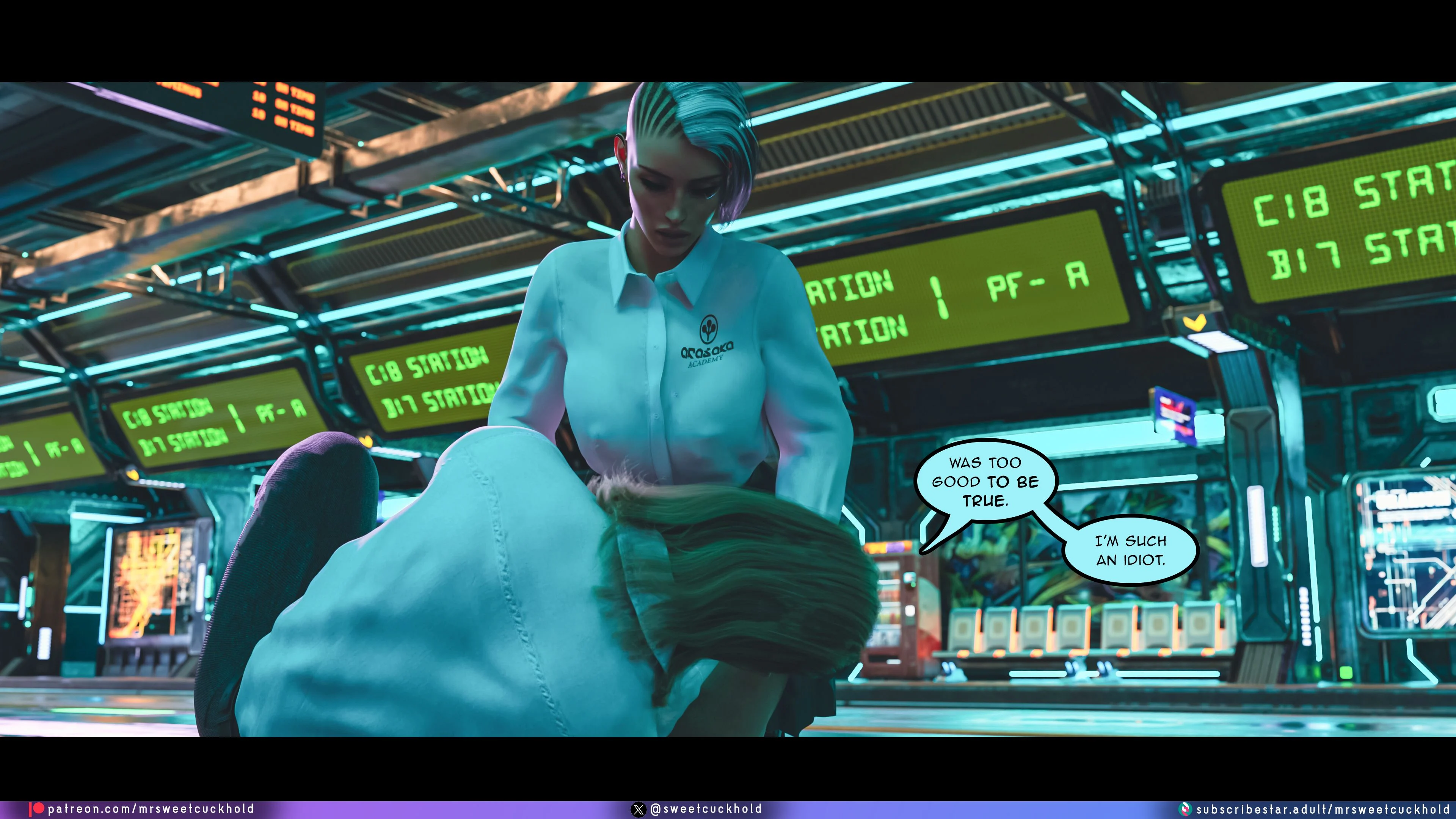 Street Corruption (Cyberpunk 2077) [Mr.SweetCuckhold] 1 . Street Corruption - Chapter 1 (Cyberpunk 2077) [Mr.SweetCuckhold] – page 36