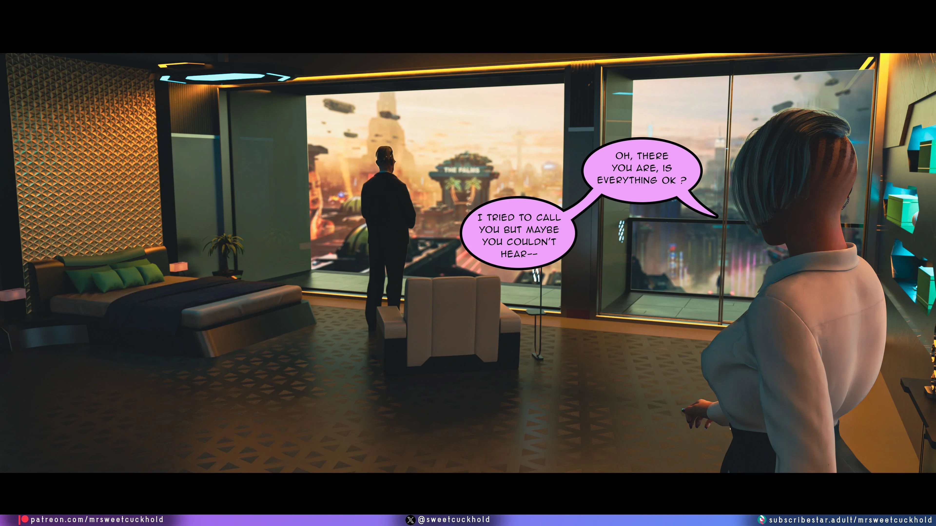 Street Corruption (Cyberpunk 2077) [Mr.SweetCuckhold] 1 . Street Corruption - Chapter 1 (Cyberpunk 2077) [Mr.SweetCuckhold] – page 43