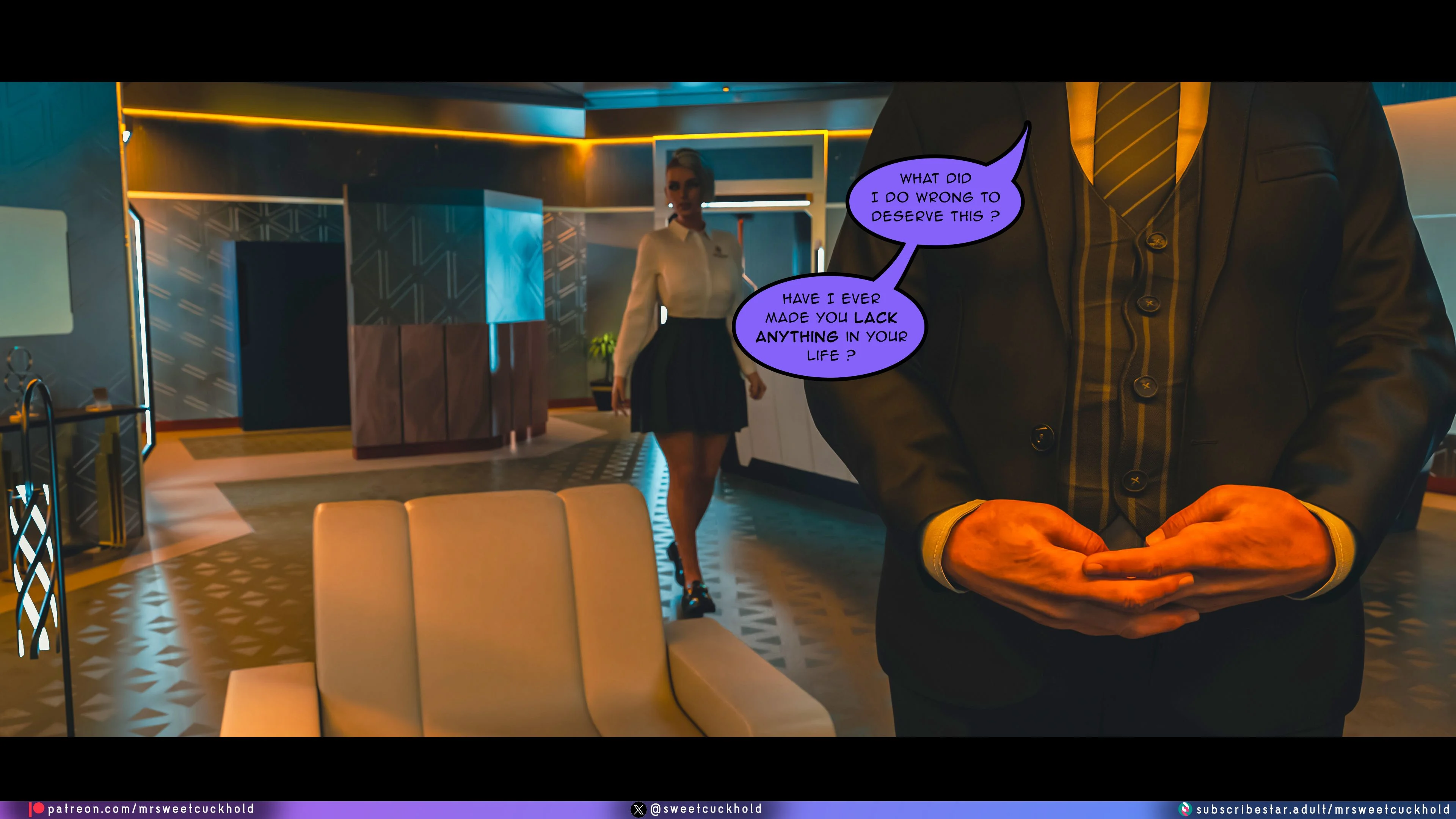 Street Corruption (Cyberpunk 2077) [Mr.SweetCuckhold] 1 . Street Corruption - Chapter 1 (Cyberpunk 2077) [Mr.SweetCuckhold] – page 44