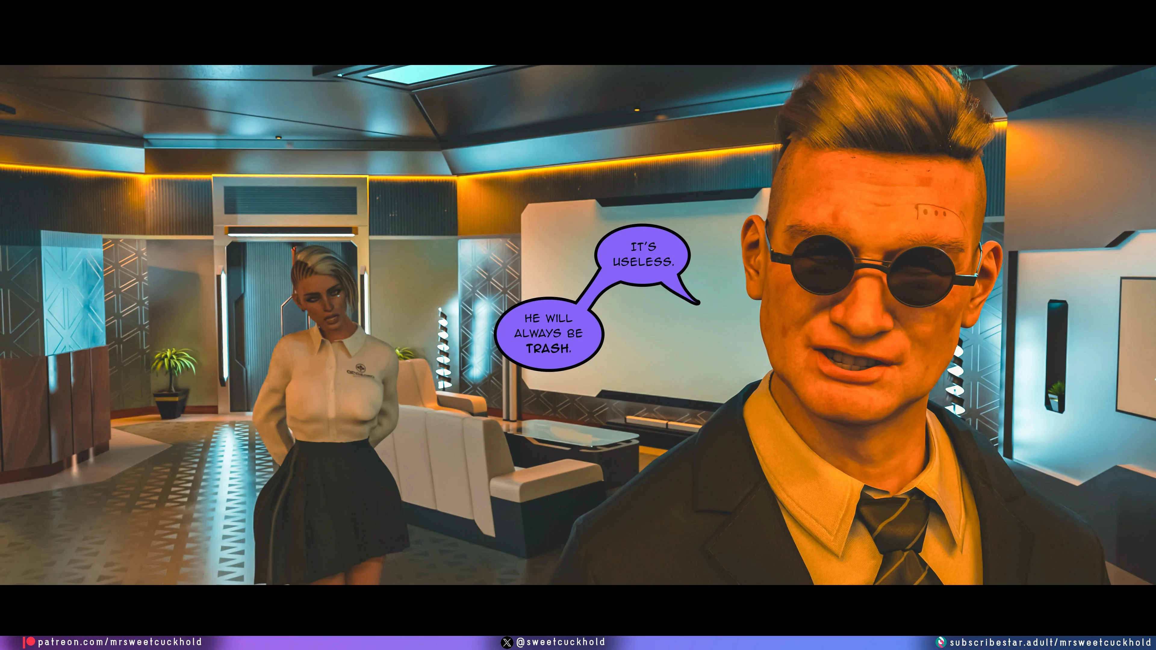 Street Corruption (Cyberpunk 2077) [Mr.SweetCuckhold] 1 . Street Corruption - Chapter 1 (Cyberpunk 2077) [Mr.SweetCuckhold] – page 49