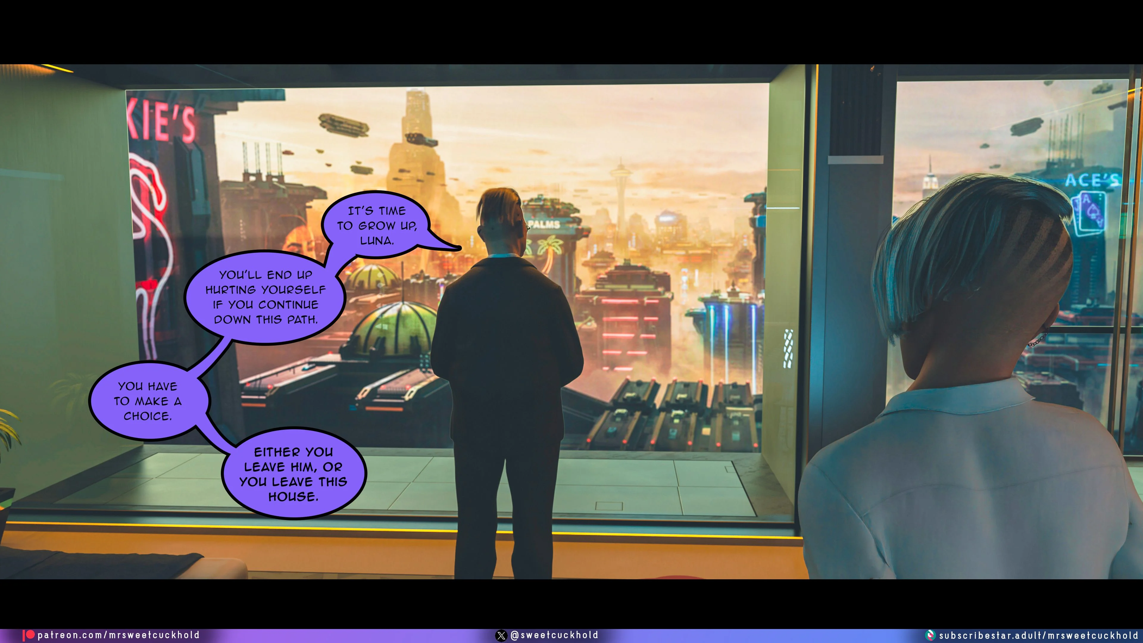 Street Corruption (Cyberpunk 2077) [Mr.SweetCuckhold] 1 . Street Corruption - Chapter 1 (Cyberpunk 2077) [Mr.SweetCuckhold] – page 50