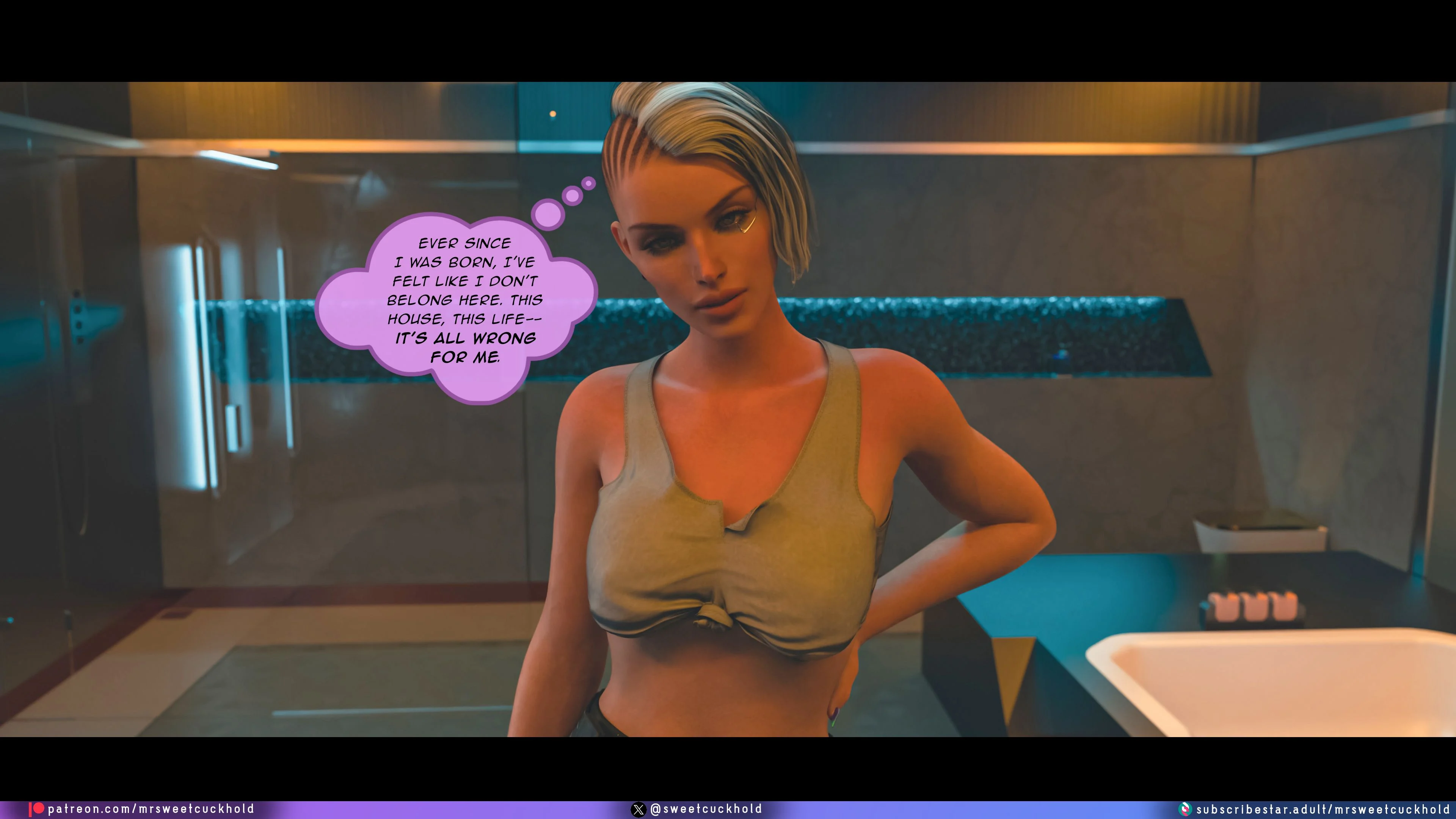 Street Corruption (Cyberpunk 2077) [Mr.SweetCuckhold] 1 . Street Corruption - Chapter 1 (Cyberpunk 2077) [Mr.SweetCuckhold] – page 62