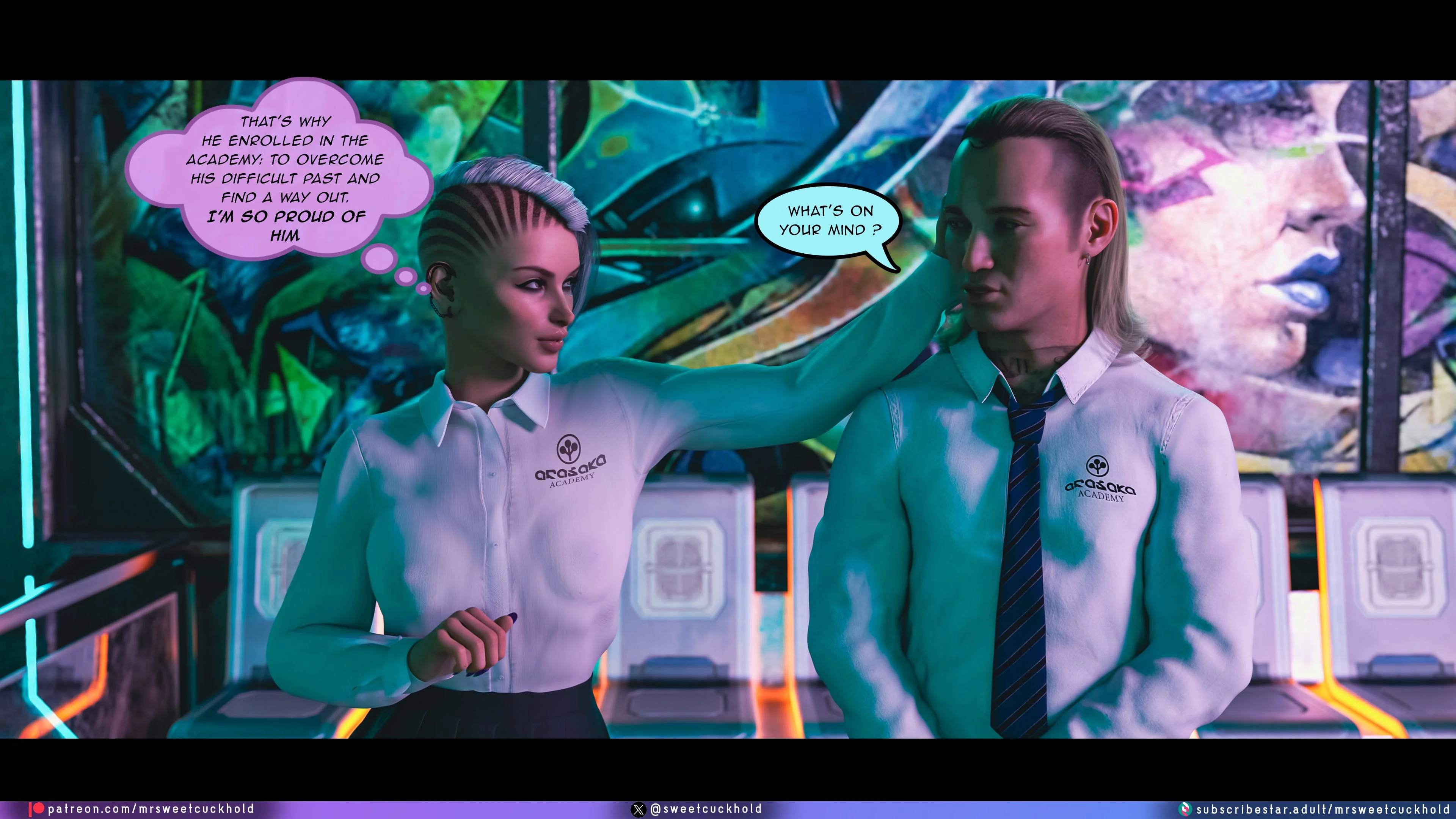 Street Corruption (Cyberpunk 2077) [Mr.SweetCuckhold] 1 . Street Corruption - Chapter 1 (Cyberpunk 2077) [Mr.SweetCuckhold] – page 7