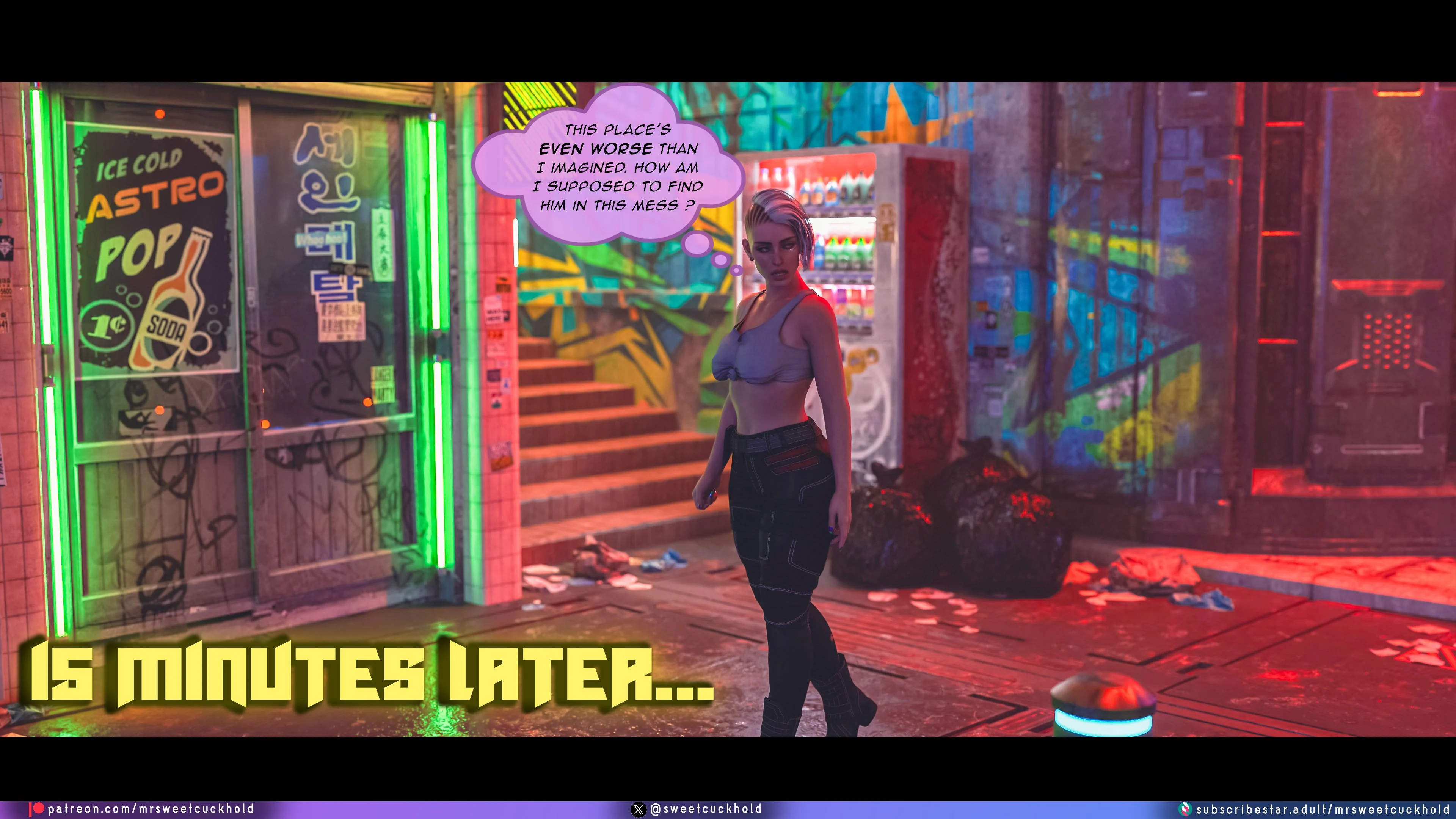 Street Corruption (Cyberpunk 2077) [Mr.SweetCuckhold] 1 . Street Corruption - Chapter 1 (Cyberpunk 2077) [Mr.SweetCuckhold] – page 74
