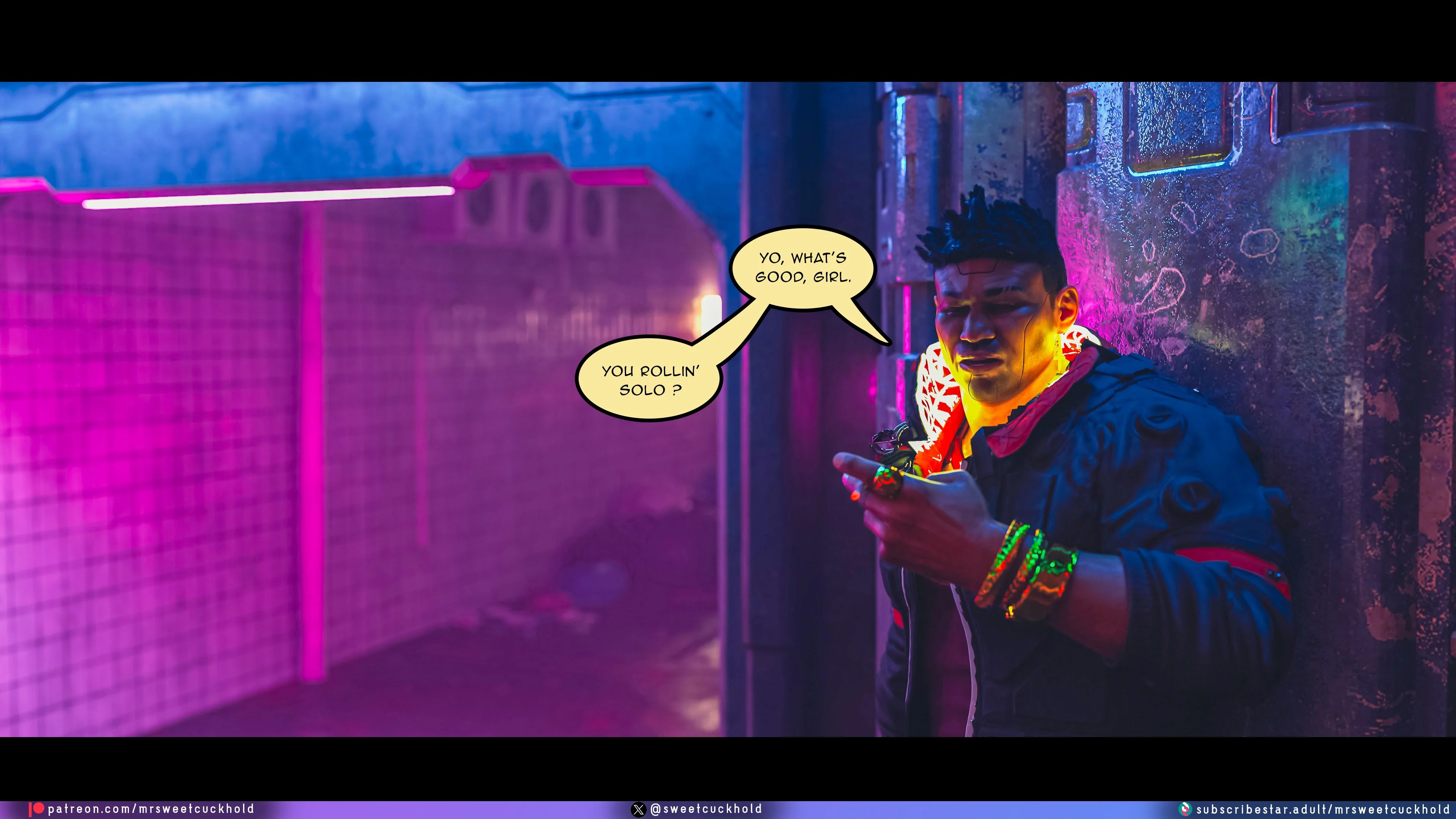 Street Corruption (Cyberpunk 2077) [Mr.SweetCuckhold] 1 . Street Corruption - Chapter 1 (Cyberpunk 2077) [Mr.SweetCuckhold] – page 76