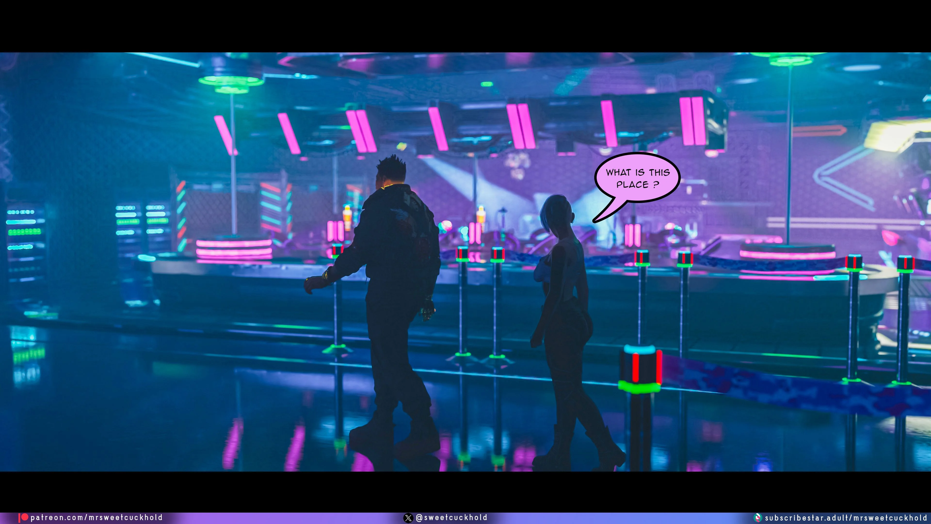 Street Corruption (Cyberpunk 2077) [Mr.SweetCuckhold] 1 . Street Corruption - Chapter 1 (Cyberpunk 2077) [Mr.SweetCuckhold] – page 87