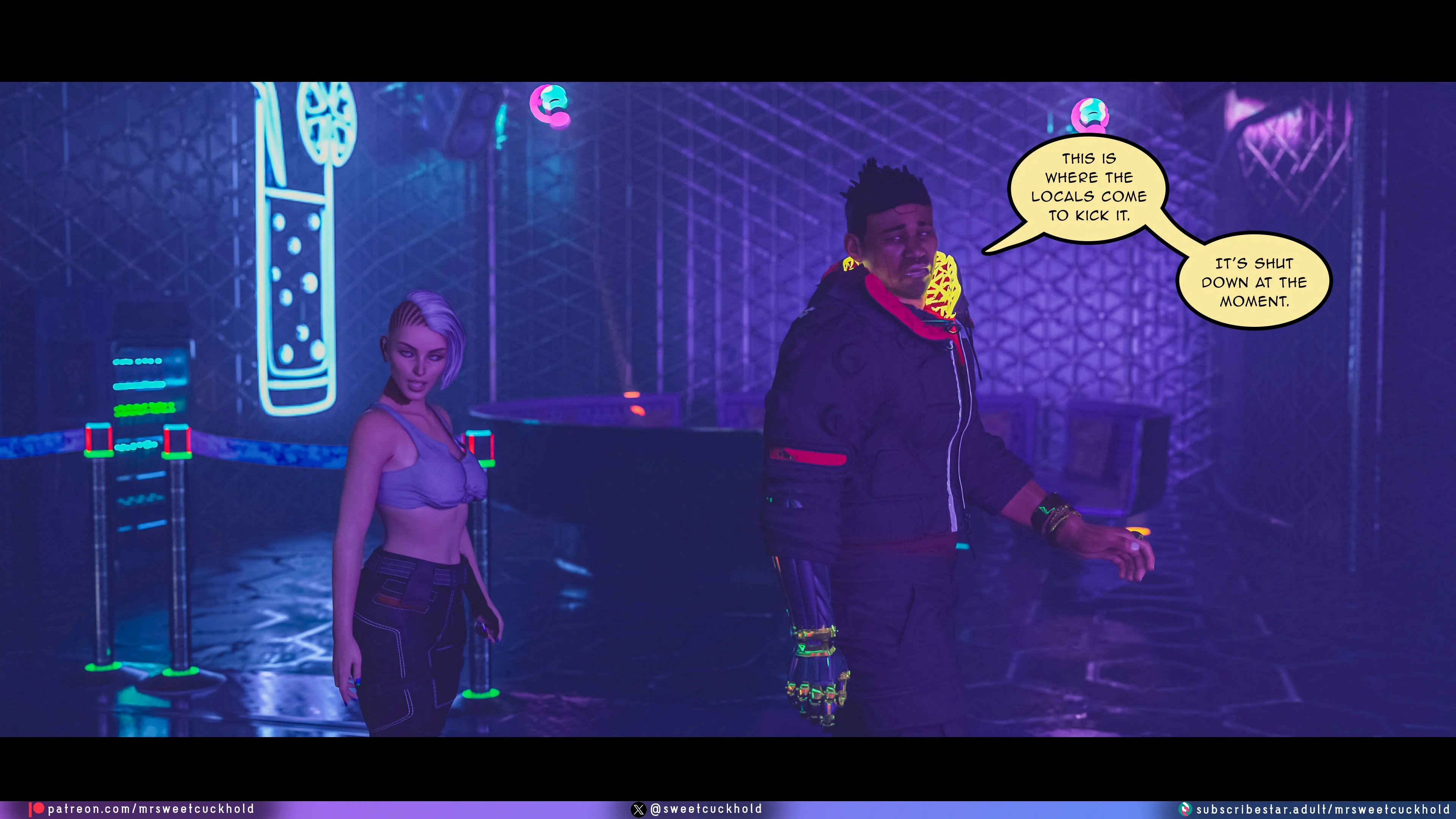 Street Corruption (Cyberpunk 2077) [Mr.SweetCuckhold] 1 . Street Corruption - Chapter 1 (Cyberpunk 2077) [Mr.SweetCuckhold] – page 88