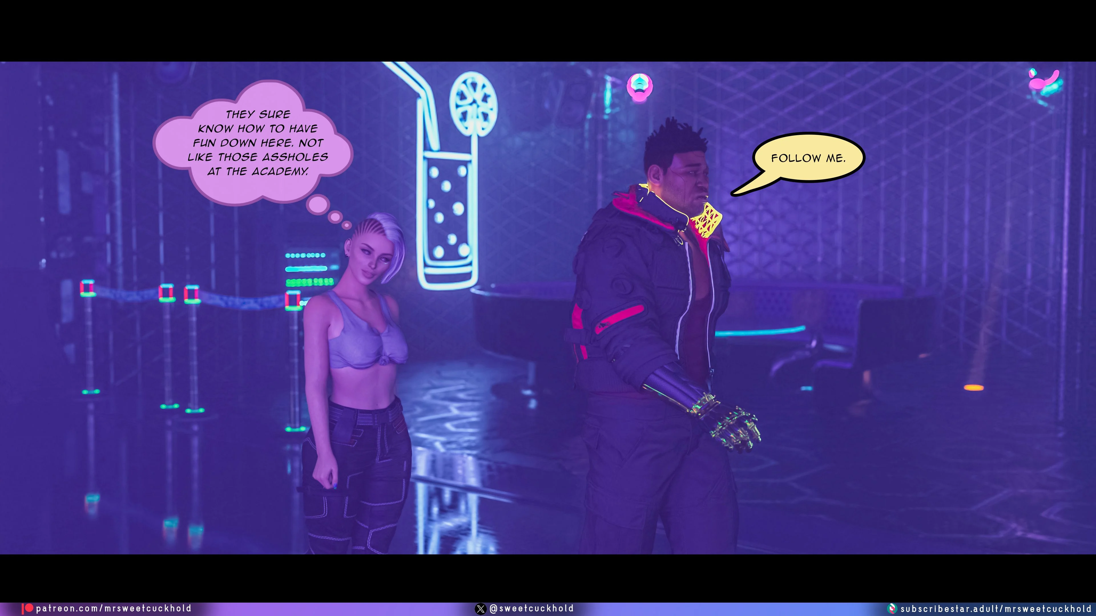 Street Corruption (Cyberpunk 2077) [Mr.SweetCuckhold] 1 . Street Corruption - Chapter 1 (Cyberpunk 2077) [Mr.SweetCuckhold] – page 89