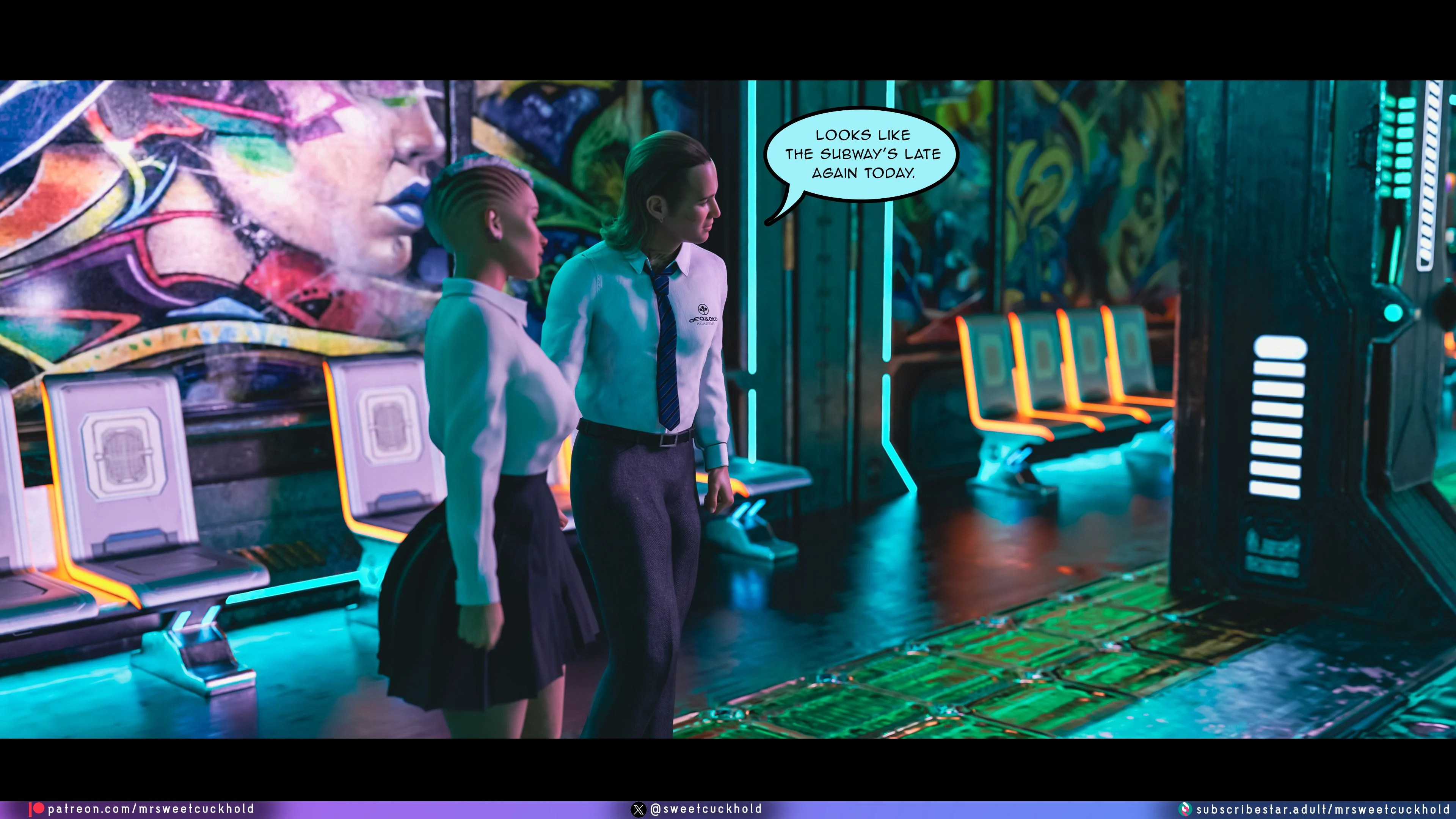 Street Corruption (Cyberpunk 2077) [Mr.SweetCuckhold] 1 . Street Corruption - Chapter 1 (Cyberpunk 2077) [Mr.SweetCuckhold] – page 9