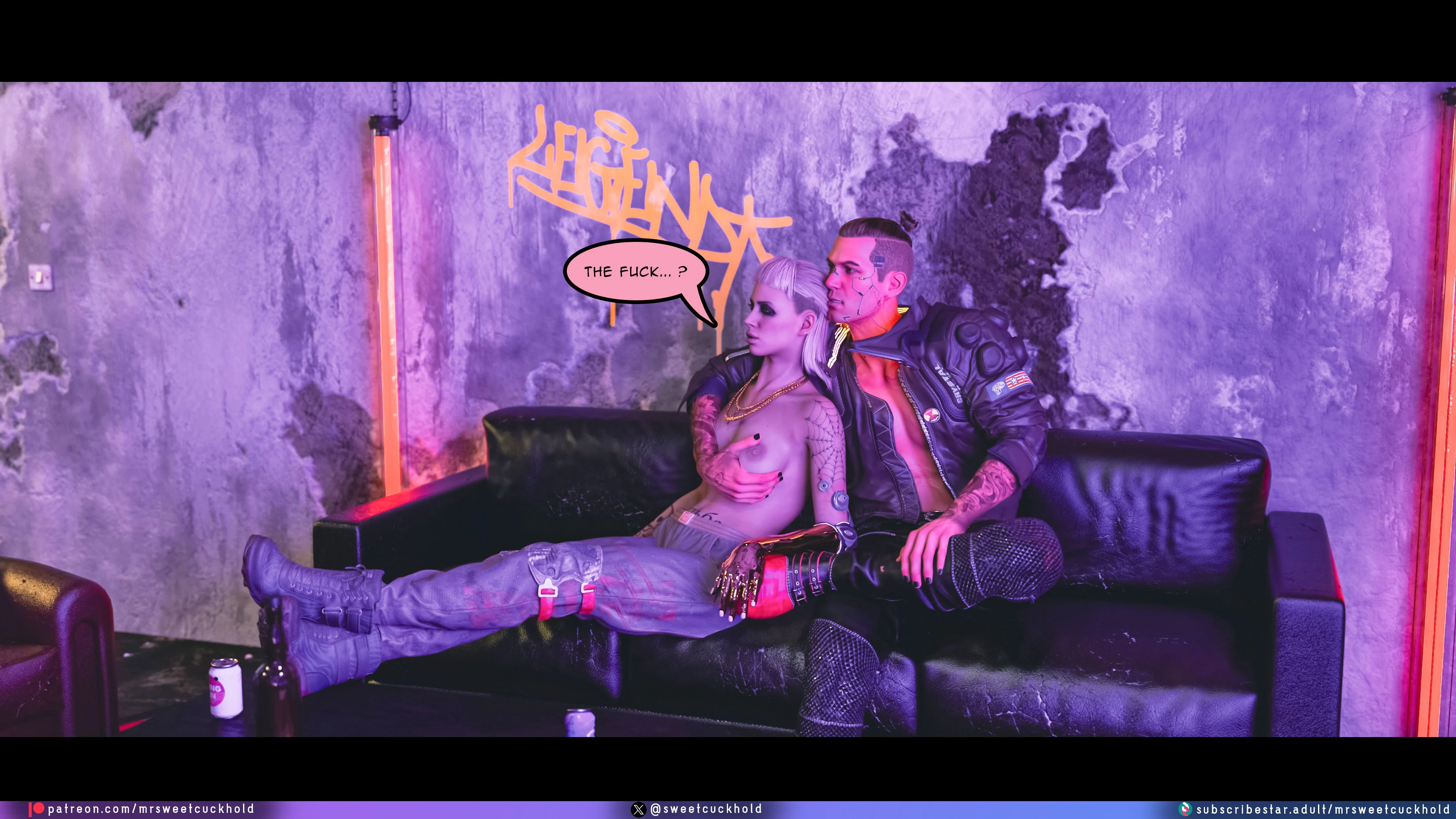 Street Corruption (Cyberpunk 2077) [Mr.SweetCuckhold] 1 . Street Corruption - Chapter 1 (Cyberpunk 2077) [Mr.SweetCuckhold] – page 95