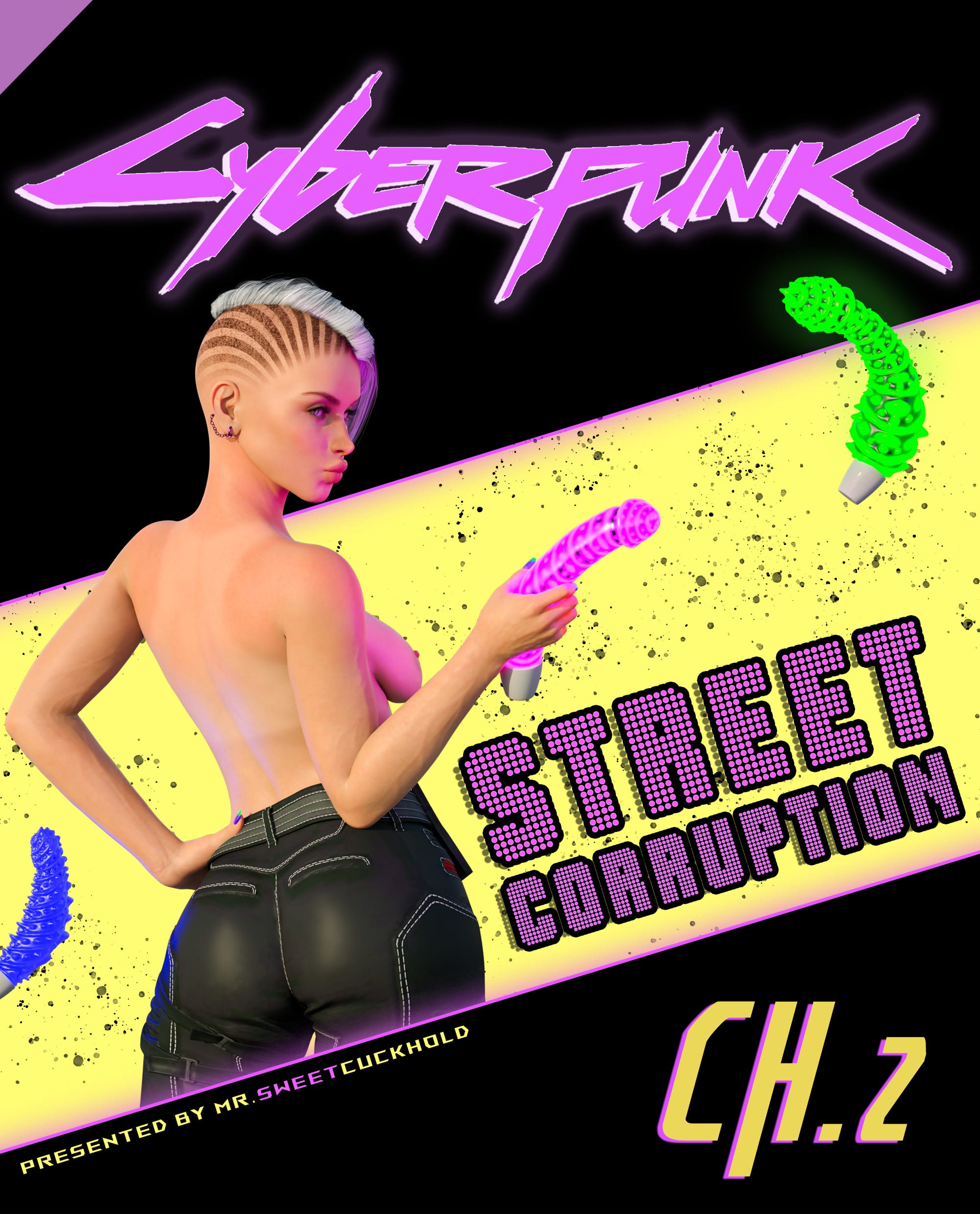 Street Corruption (Cyberpunk 2077) [Mr.SweetCuckhold] 2 . Street Corruption - Chapter 2 (Cyberpunk 2077) [Mr.SweetCuckhold] – page 1