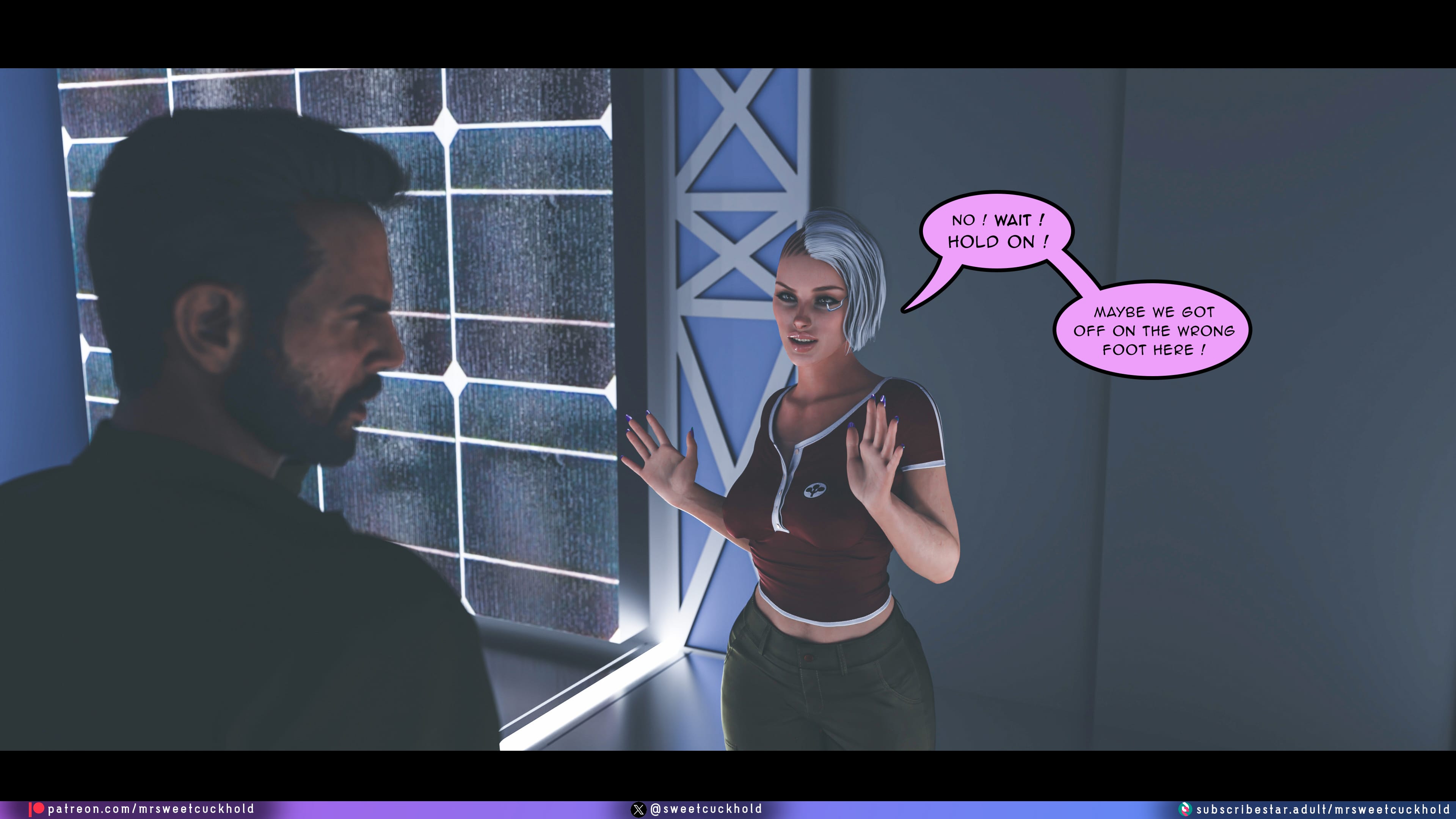 Street Corruption (Cyberpunk 2077) [Mr.SweetCuckhold] 2 . Street Corruption - Chapter 2 (Cyberpunk 2077) [Mr.SweetCuckhold] – page 104