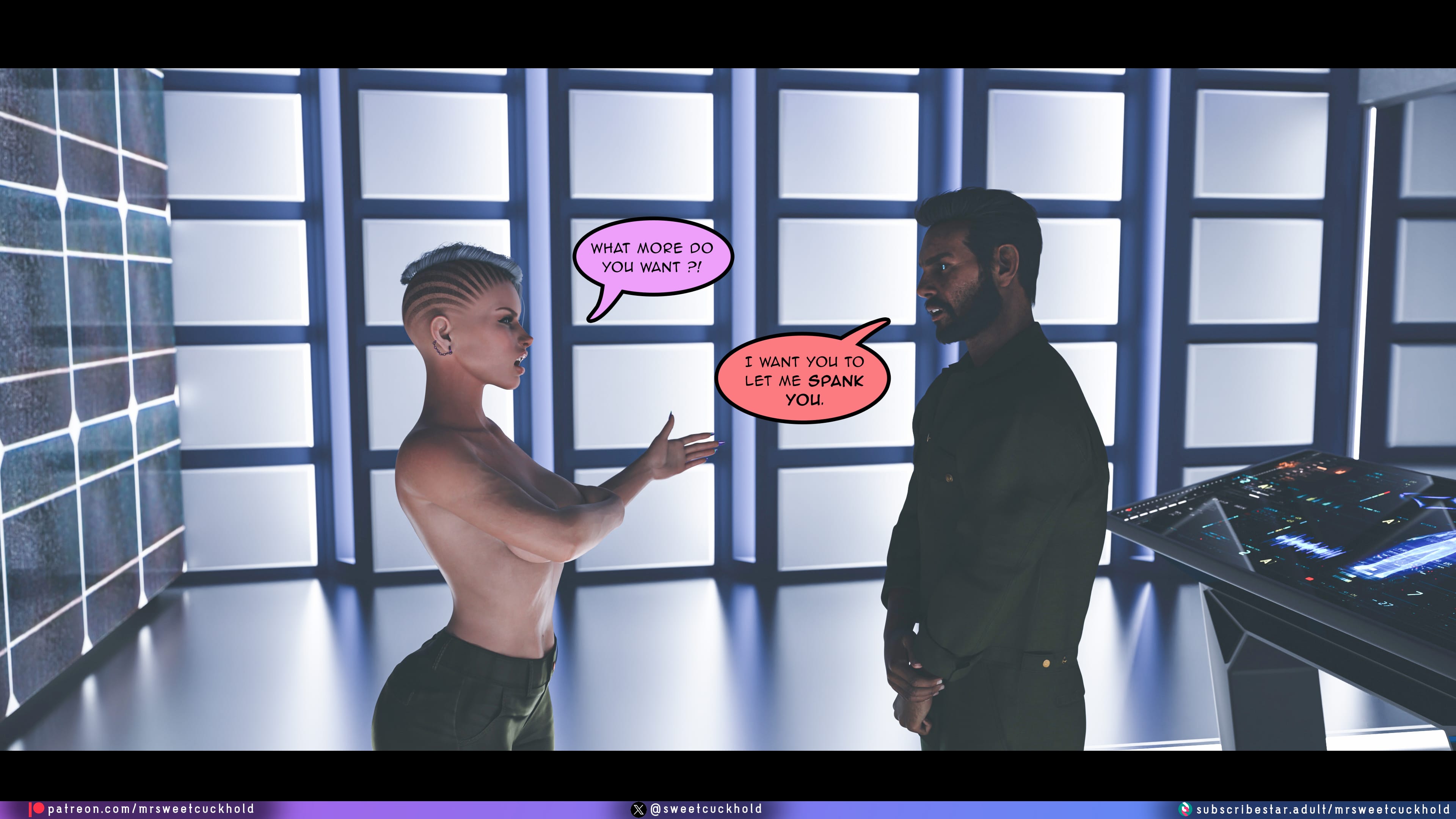 Street Corruption (Cyberpunk 2077) [Mr.SweetCuckhold] 2 . Street Corruption - Chapter 2 (Cyberpunk 2077) [Mr.SweetCuckhold] – page 124