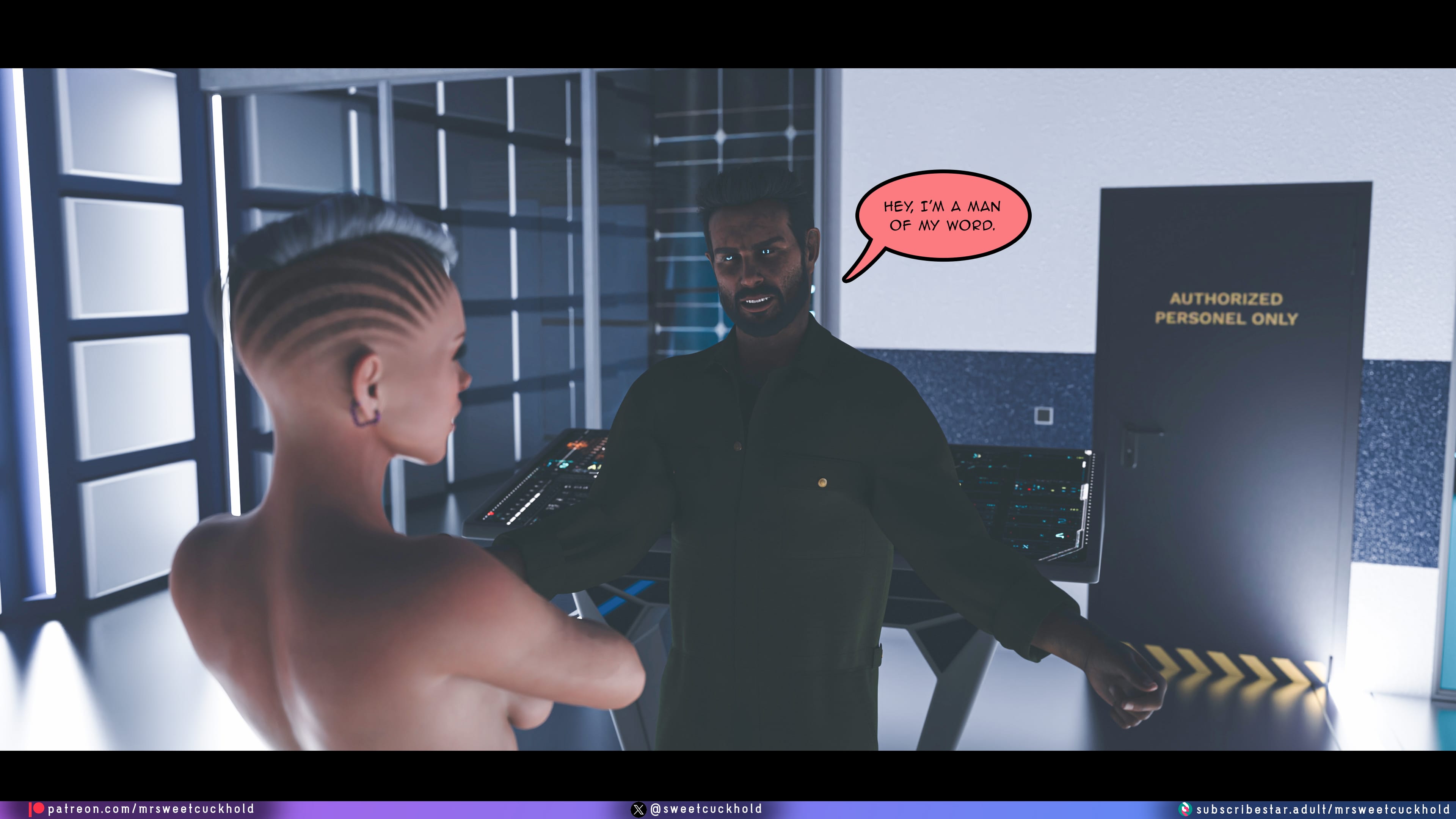 Street Corruption (Cyberpunk 2077) [Mr.SweetCuckhold] 2 . Street Corruption - Chapter 2 (Cyberpunk 2077) [Mr.SweetCuckhold] – page 127