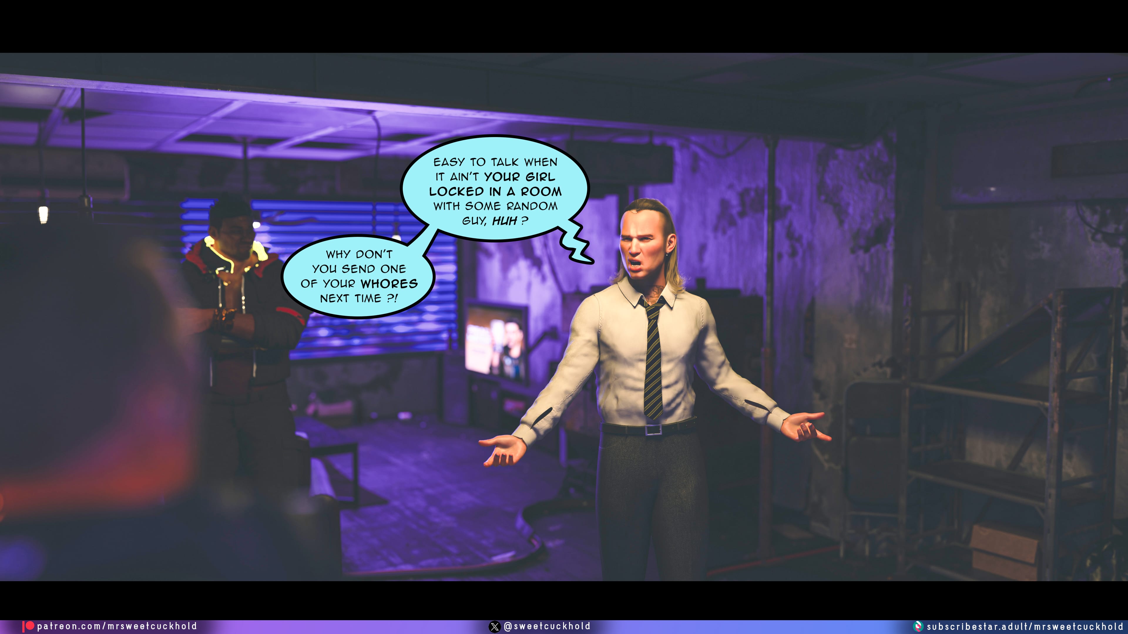 Street Corruption (Cyberpunk 2077) [Mr.SweetCuckhold] 2 . Street Corruption - Chapter 2 (Cyberpunk 2077) [Mr.SweetCuckhold] – page 132