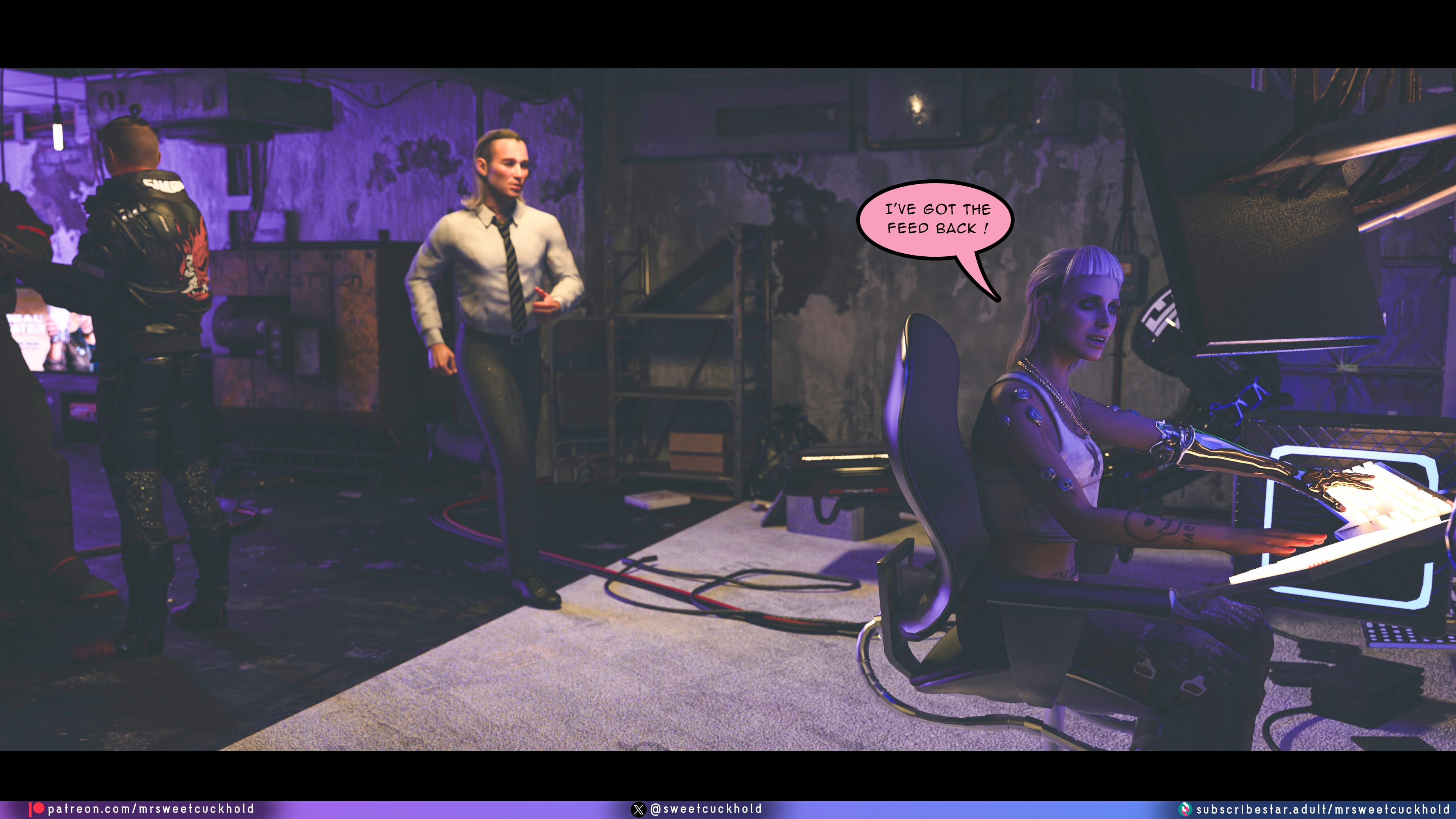 Street Corruption (Cyberpunk 2077) [Mr.SweetCuckhold] 2 . Street Corruption - Chapter 2 (Cyberpunk 2077) [Mr.SweetCuckhold] – page 149