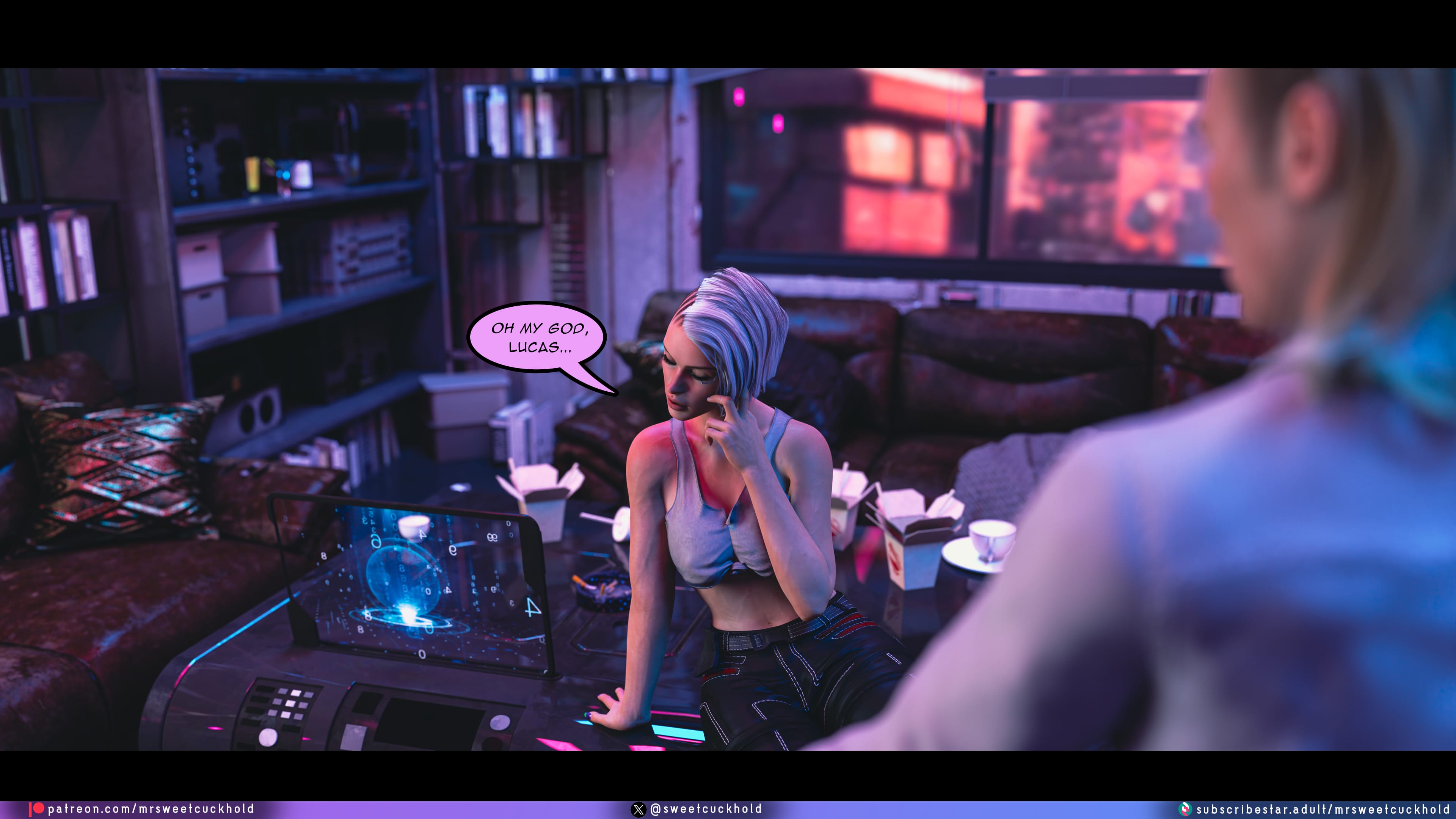 Street Corruption (Cyberpunk 2077) [Mr.SweetCuckhold] 2 . Street Corruption - Chapter 2 (Cyberpunk 2077) [Mr.SweetCuckhold] – page 65