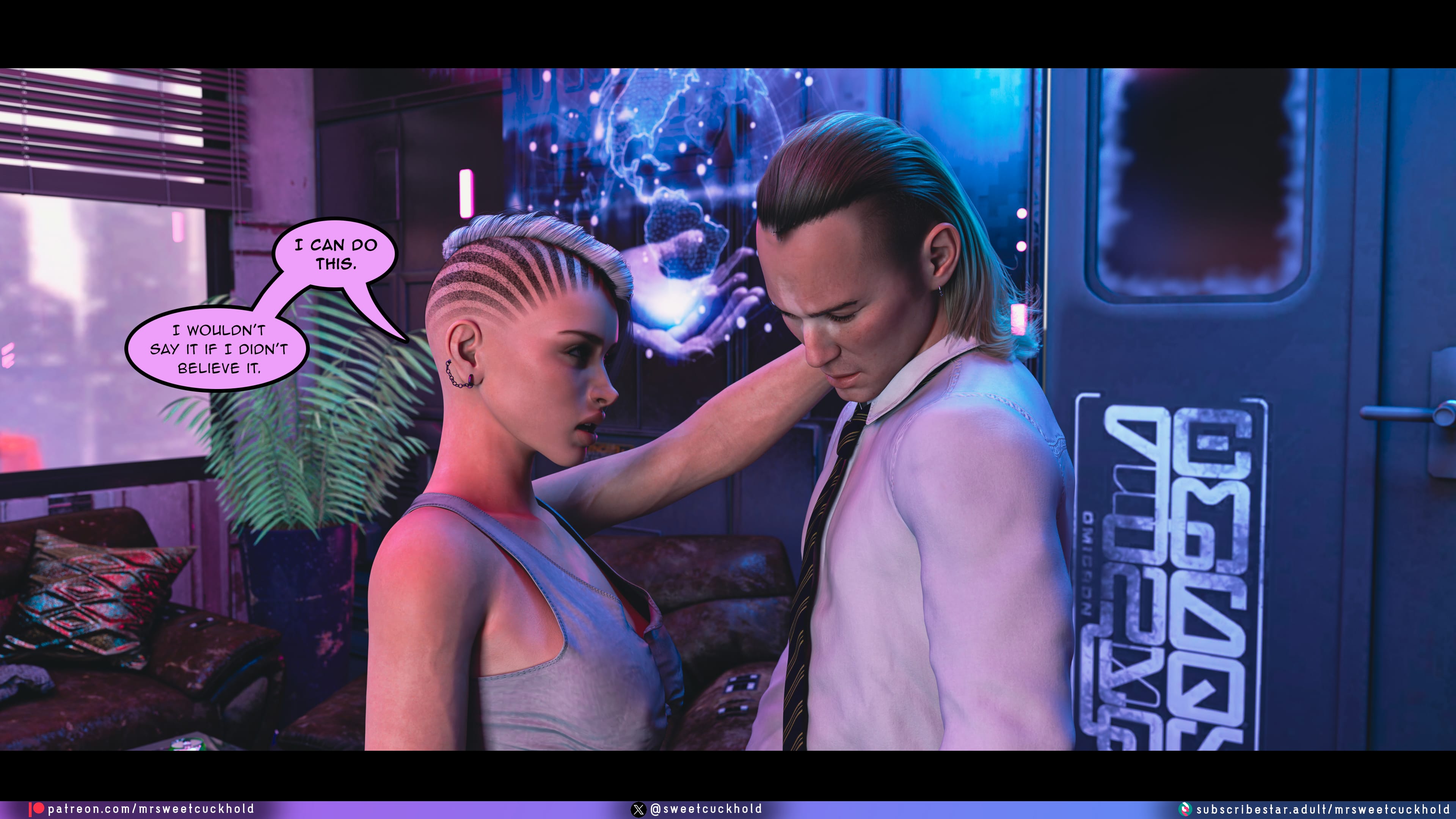 Street Corruption (Cyberpunk 2077) [Mr.SweetCuckhold] 2 . Street Corruption - Chapter 2 (Cyberpunk 2077) [Mr.SweetCuckhold] – page 72