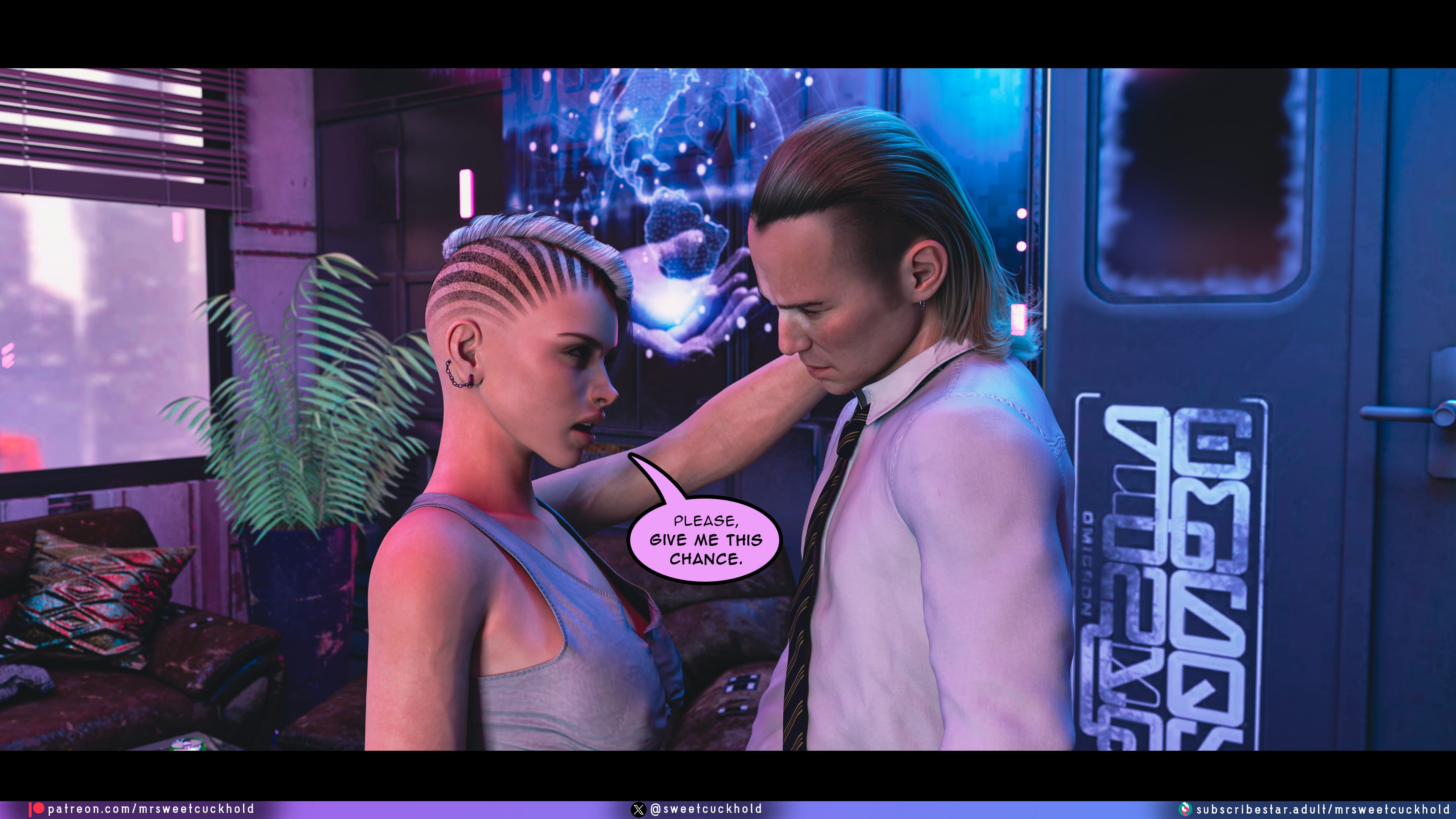 Street Corruption (Cyberpunk 2077) [Mr.SweetCuckhold] 2 . Street Corruption - Chapter 2 (Cyberpunk 2077) [Mr.SweetCuckhold] – page 73