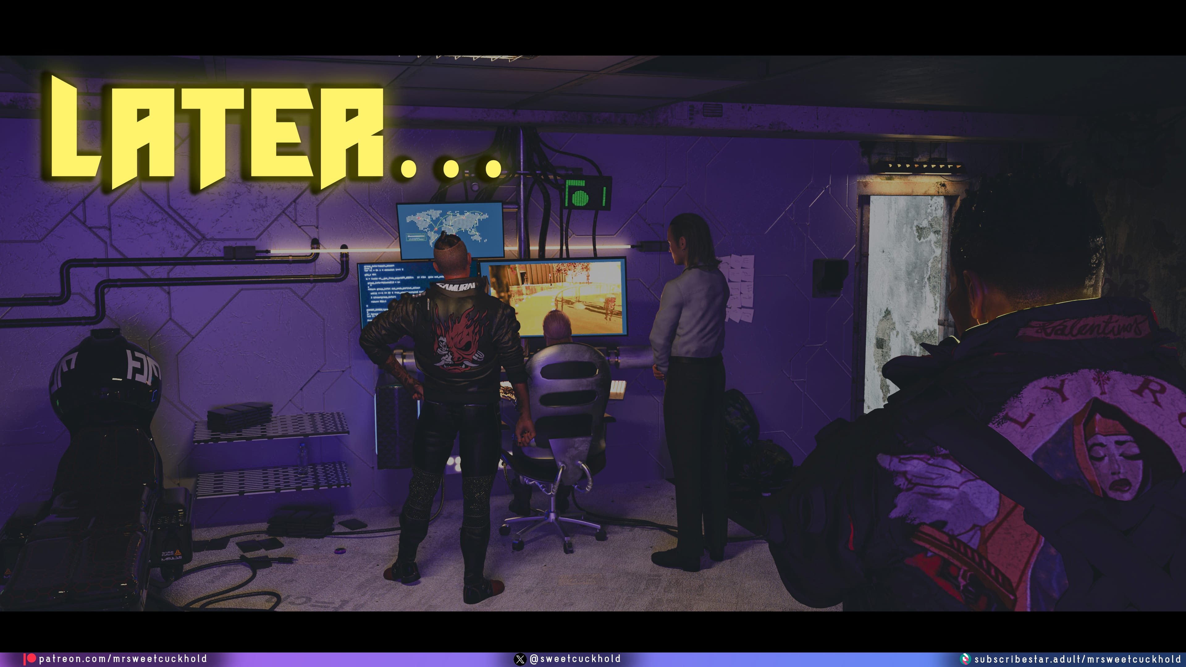 Street Corruption (Cyberpunk 2077) [Mr.SweetCuckhold] 2 . Street Corruption - Chapter 2 (Cyberpunk 2077) [Mr.SweetCuckhold] – page 76