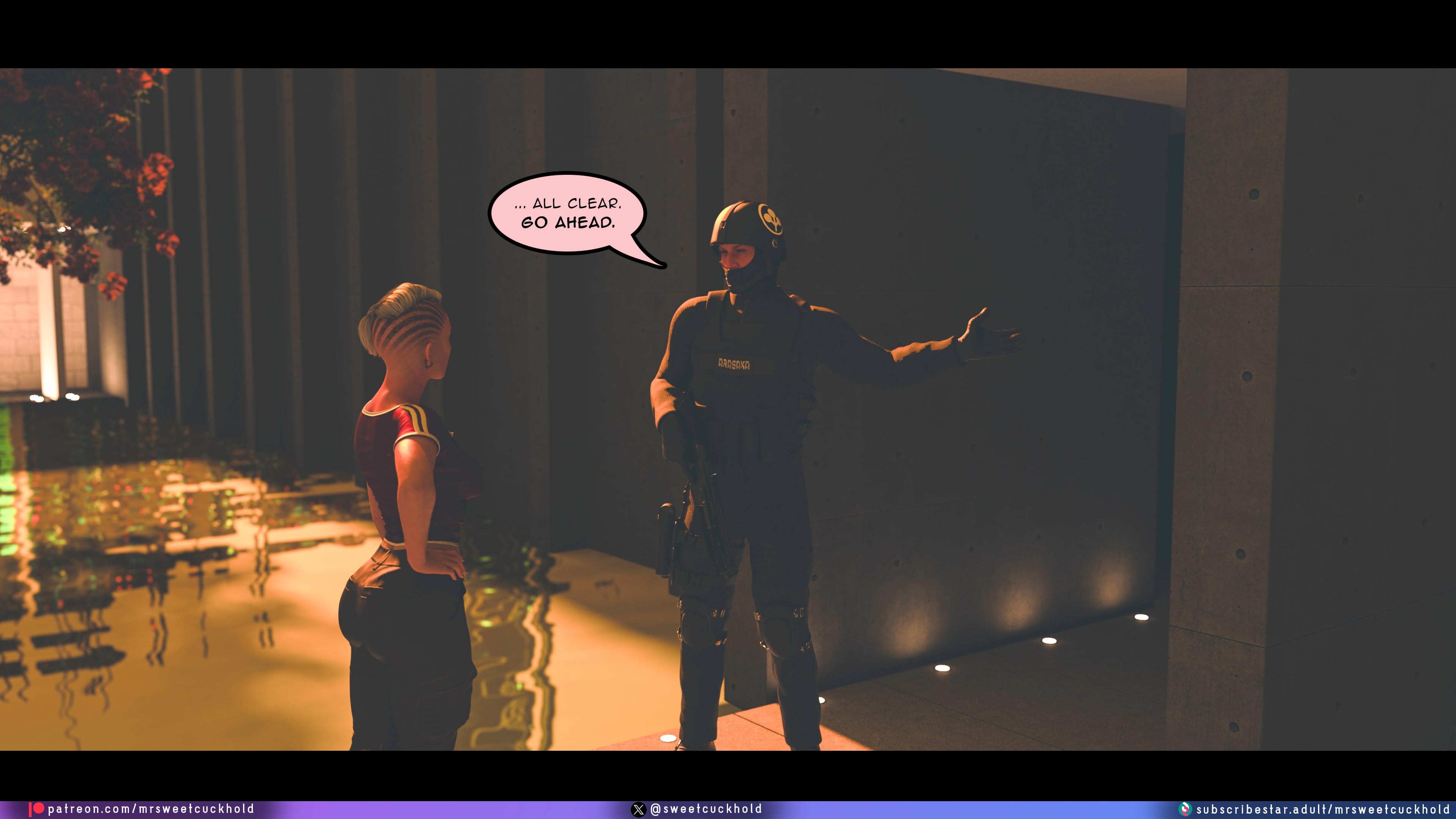 Street Corruption (Cyberpunk 2077) [Mr.SweetCuckhold] 2 . Street Corruption - Chapter 2 (Cyberpunk 2077) [Mr.SweetCuckhold] – page 83