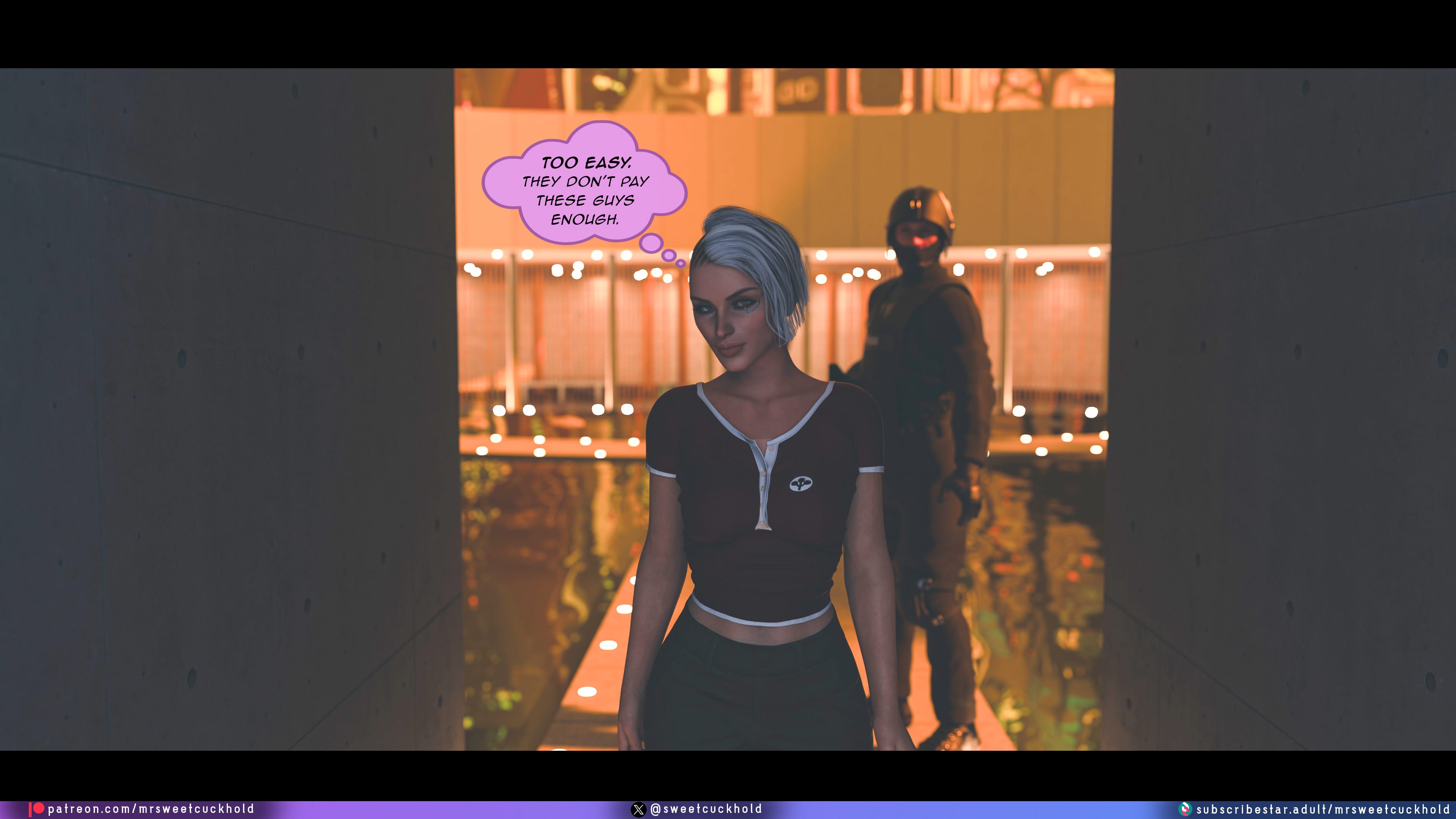 Street Corruption (Cyberpunk 2077) [Mr.SweetCuckhold] 2 . Street Corruption - Chapter 2 (Cyberpunk 2077) [Mr.SweetCuckhold] – page 84