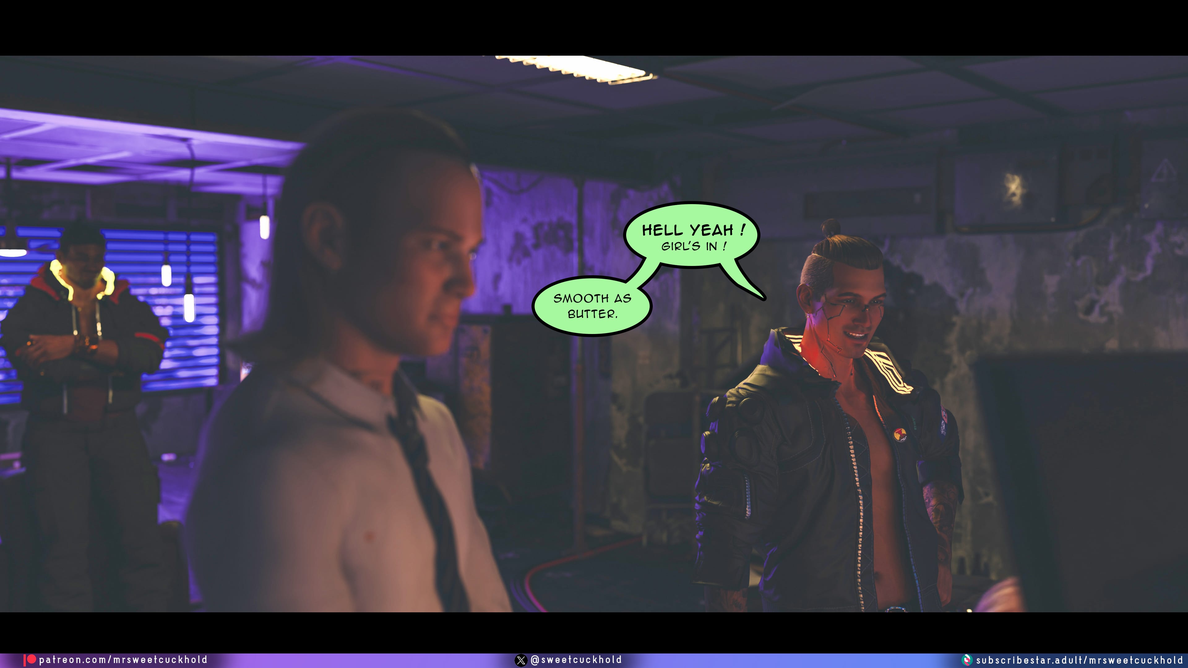 Street Corruption (Cyberpunk 2077) [Mr.SweetCuckhold] 2 . Street Corruption - Chapter 2 (Cyberpunk 2077) [Mr.SweetCuckhold] – page 85