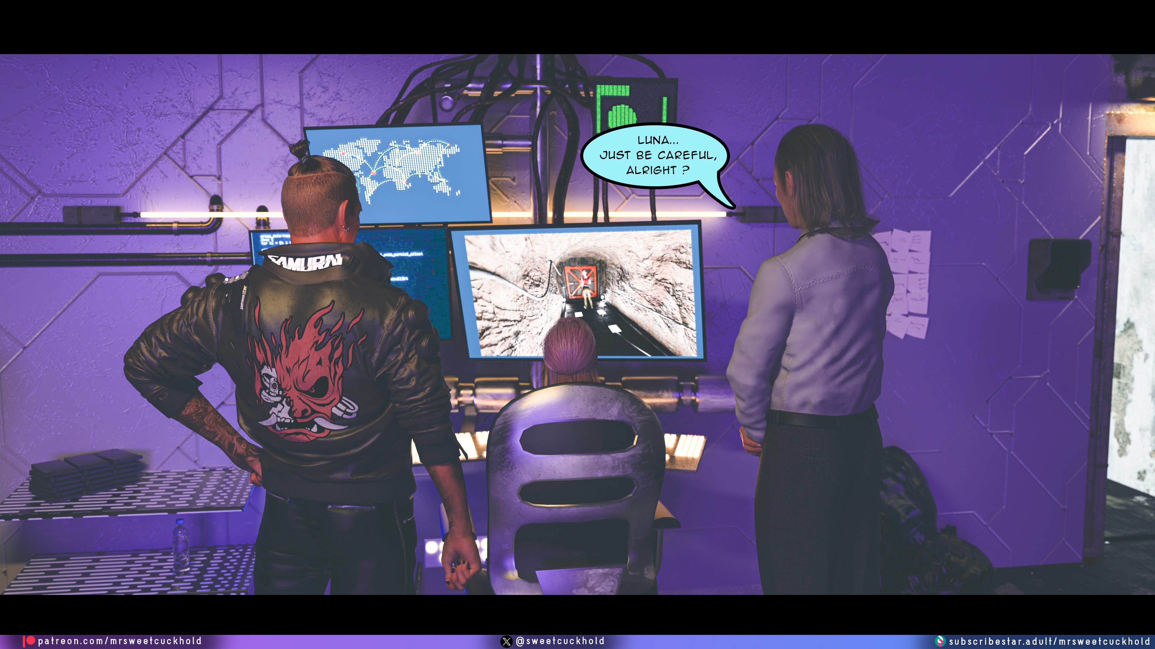 Street Corruption (Cyberpunk 2077) [Mr.SweetCuckhold] 2 . Street Corruption - Chapter 2 (Cyberpunk 2077) [Mr.SweetCuckhold] – page 90