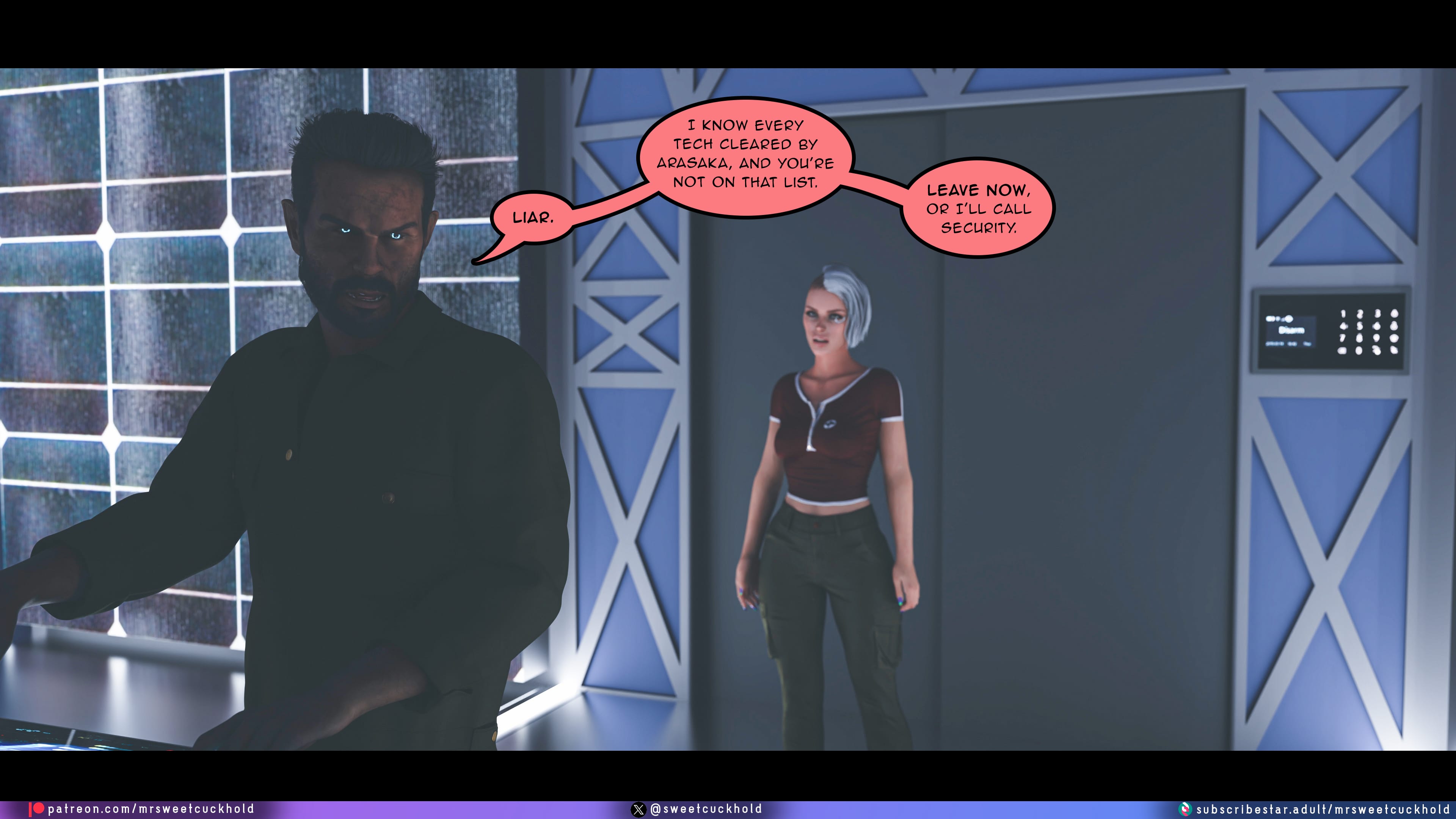 Street Corruption (Cyberpunk 2077) [Mr.SweetCuckhold] 2 . Street Corruption - Chapter 2 (Cyberpunk 2077) [Mr.SweetCuckhold] – page 96