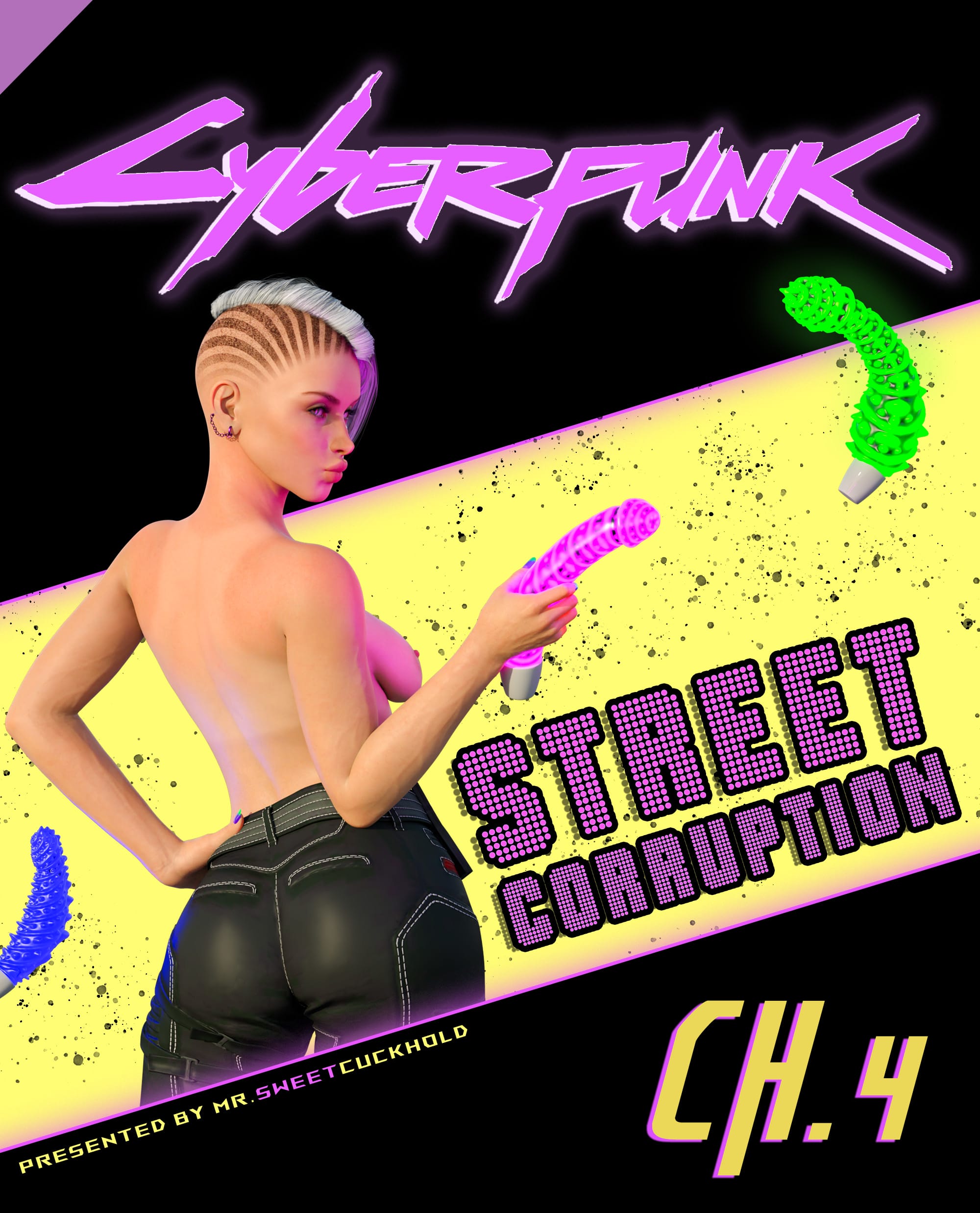 Street Corruption (Cyberpunk 2077) [Mr.SweetCuckhold] 4 . Street Corruption - Chapter 4 (Cyberpunk 2077) [Mr.SweetCuckhold] – page 1
