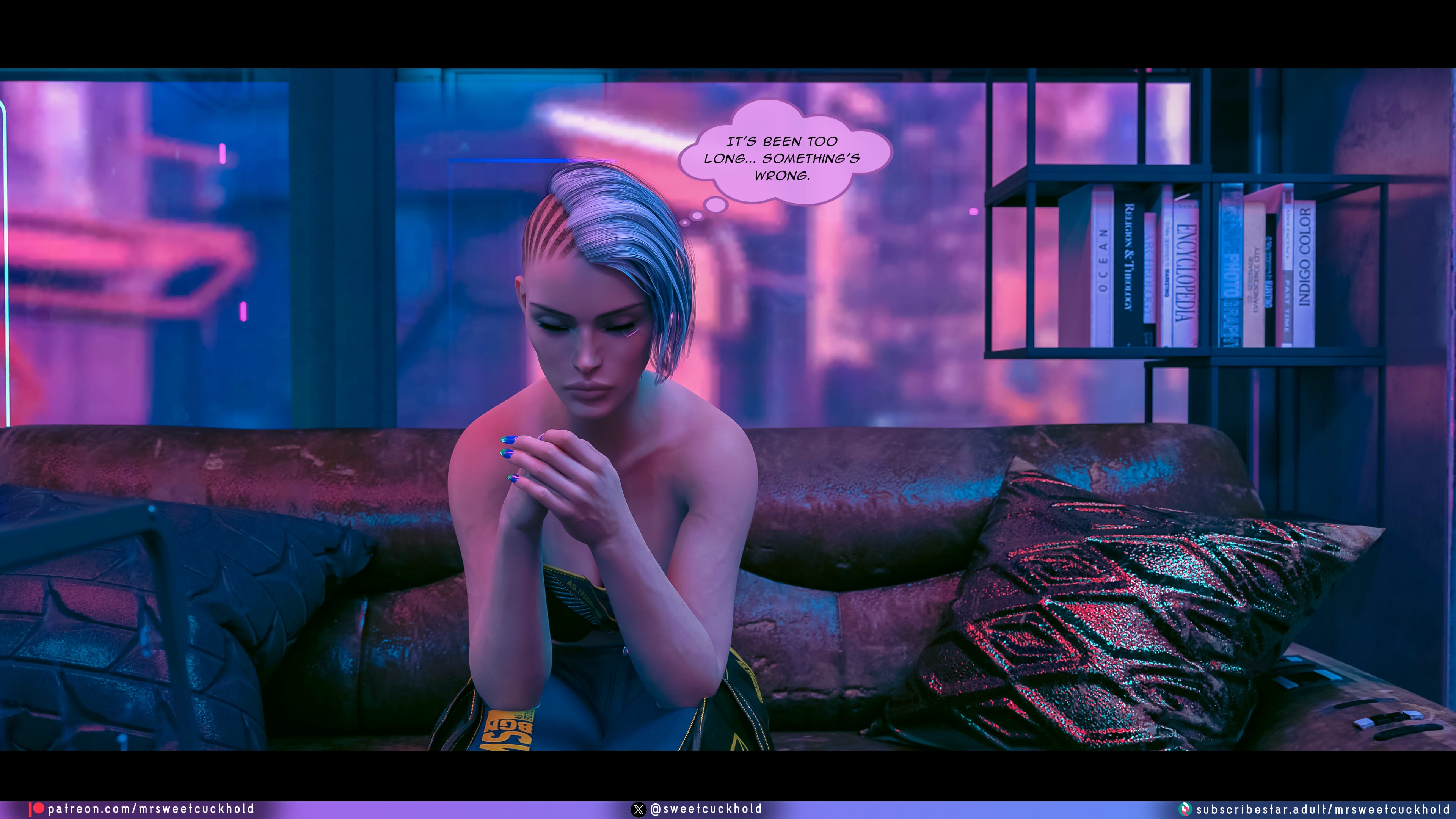 Street Corruption (Cyberpunk 2077) [Mr.SweetCuckhold] 4 . Street Corruption - Chapter 4 (Cyberpunk 2077) [Mr.SweetCuckhold] – page 24