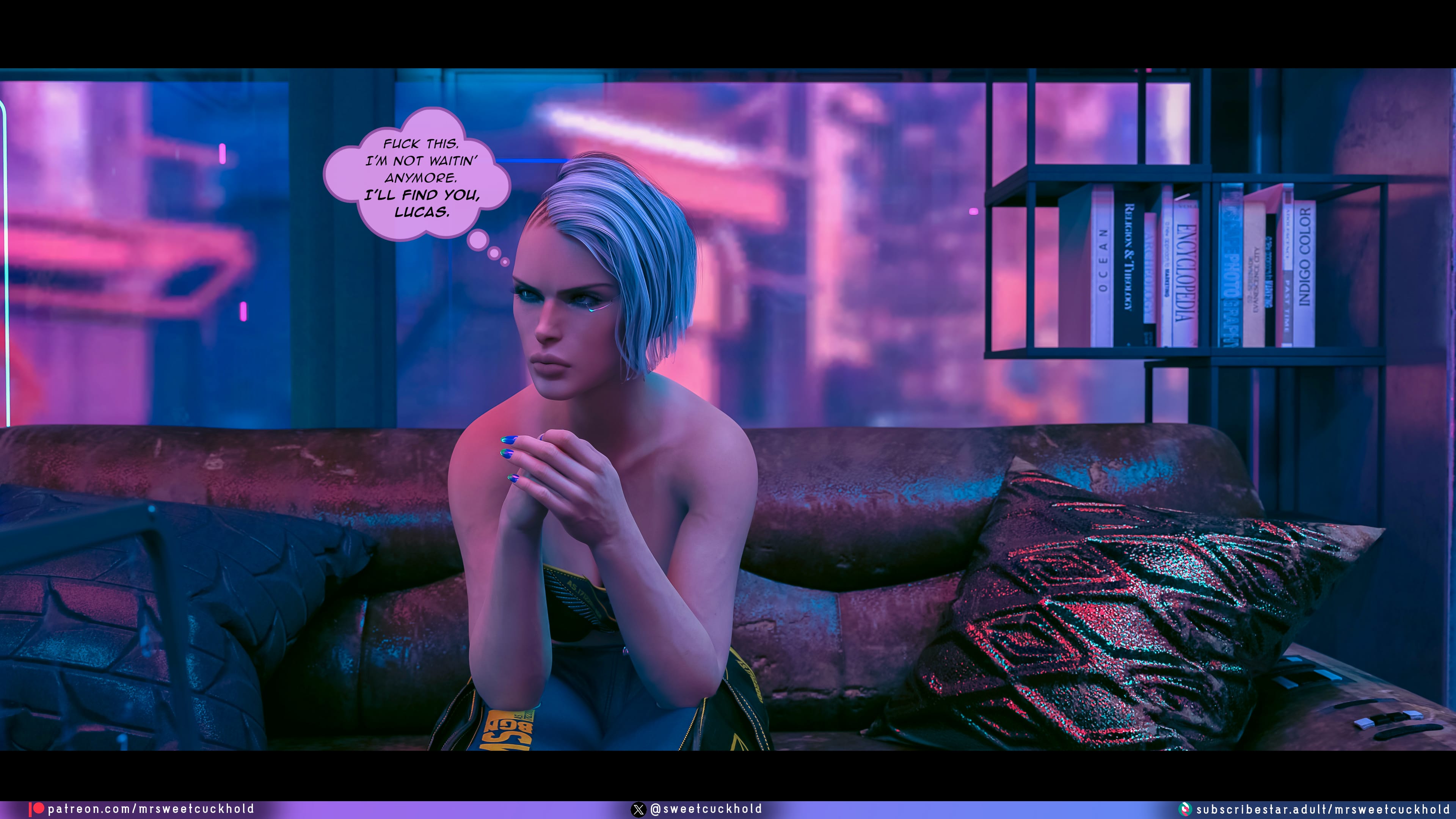 Street Corruption (Cyberpunk 2077) [Mr.SweetCuckhold] 4 . Street Corruption - Chapter 4 (Cyberpunk 2077) [Mr.SweetCuckhold] – page 25