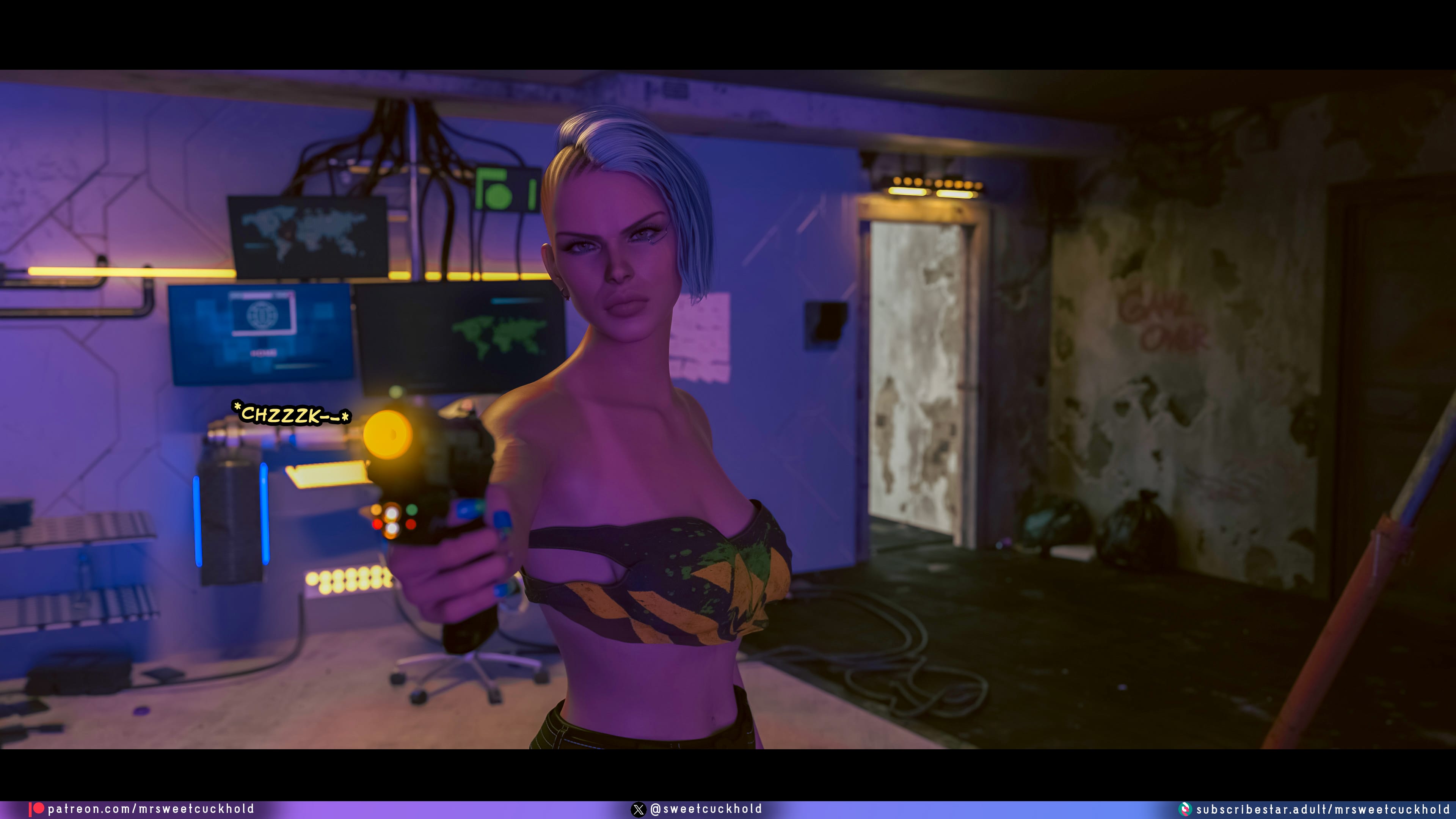 Street Corruption (Cyberpunk 2077) [Mr.SweetCuckhold] 4 . Street Corruption - Chapter 4 (Cyberpunk 2077) [Mr.SweetCuckhold] – page 3