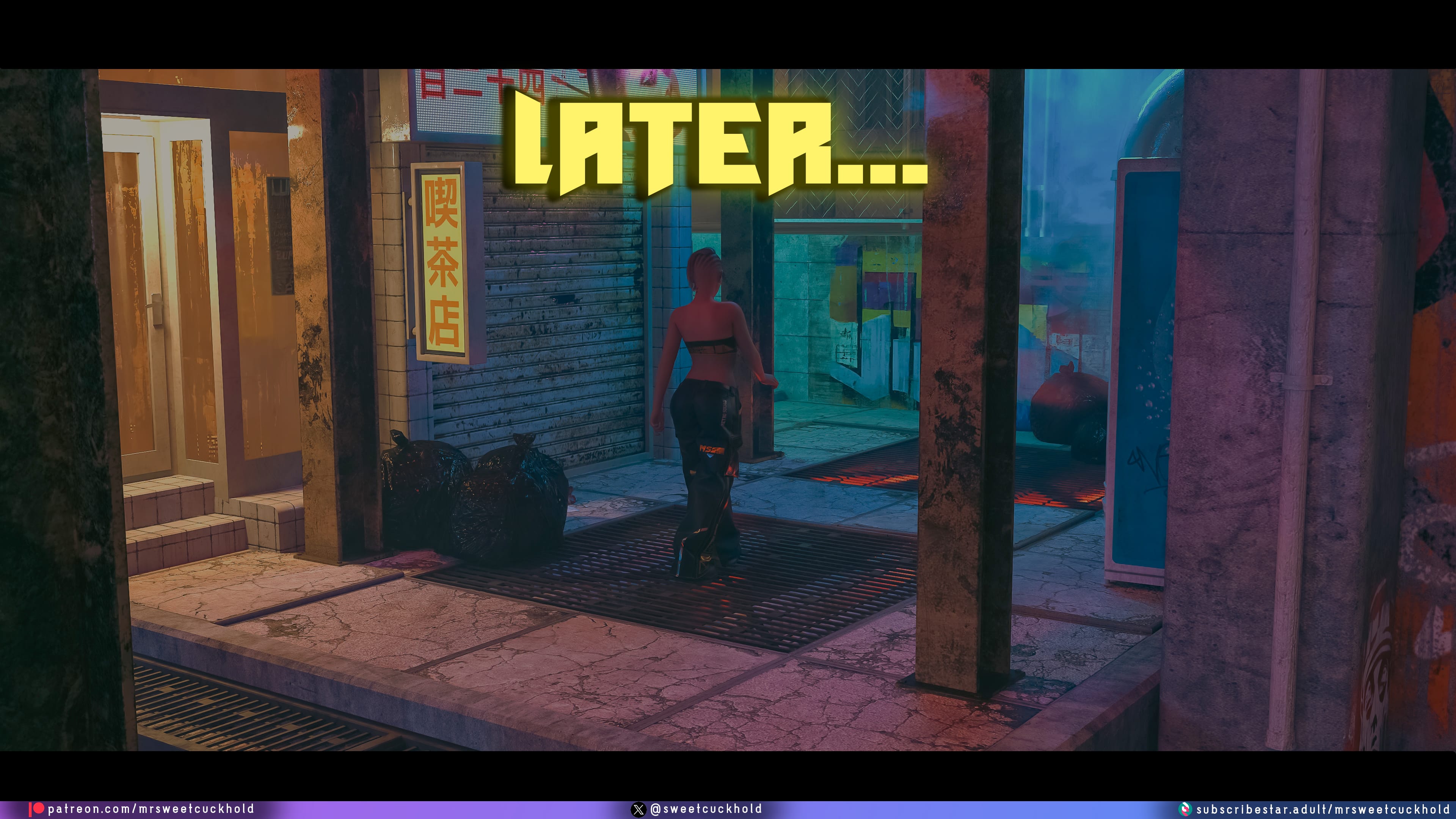 Street Corruption (Cyberpunk 2077) [Mr.SweetCuckhold] 4 . Street Corruption - Chapter 4 (Cyberpunk 2077) [Mr.SweetCuckhold] – page 30