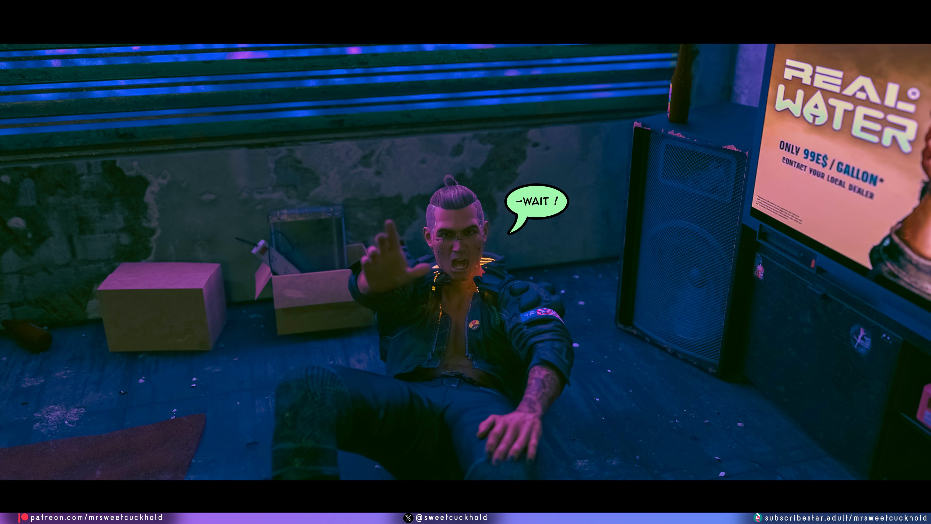 Street Corruption (Cyberpunk 2077) [Mr.SweetCuckhold] 4 . Street Corruption - Chapter 4 (Cyberpunk 2077) [Mr.SweetCuckhold] – page 5